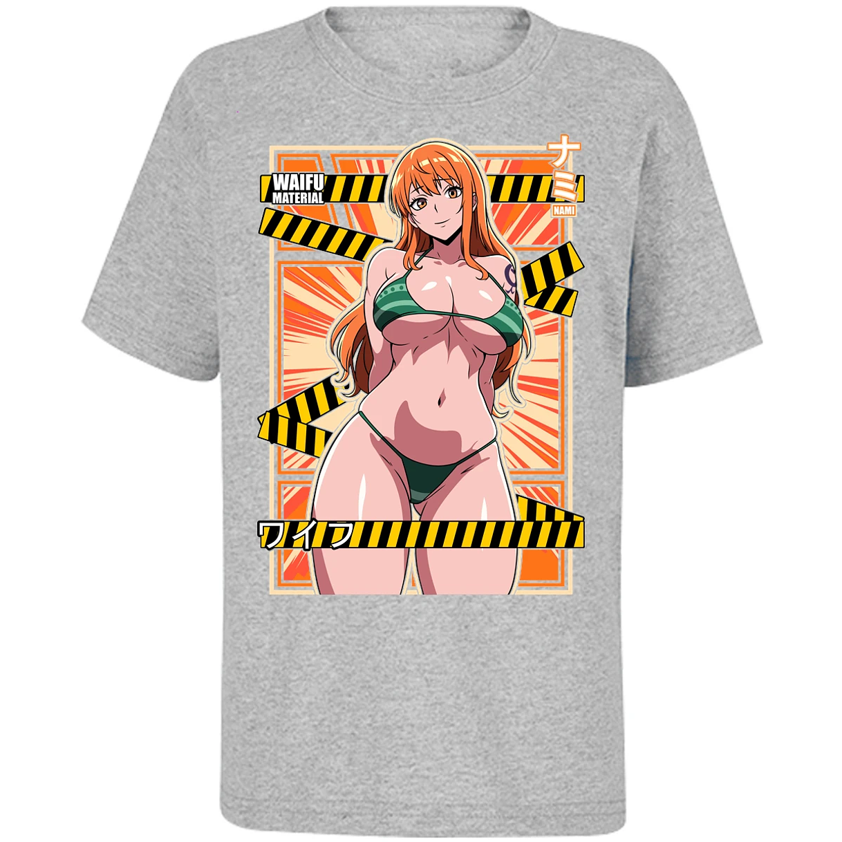 Playera One Piece Waifu Nami para Niño 21