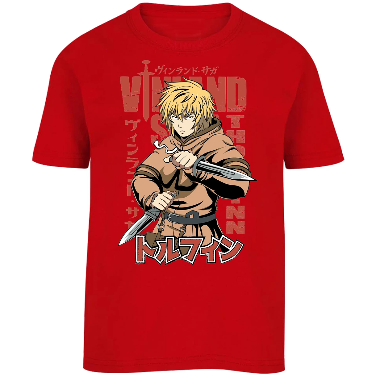 Playera Vindland Saga Thorfinn para Niño 12