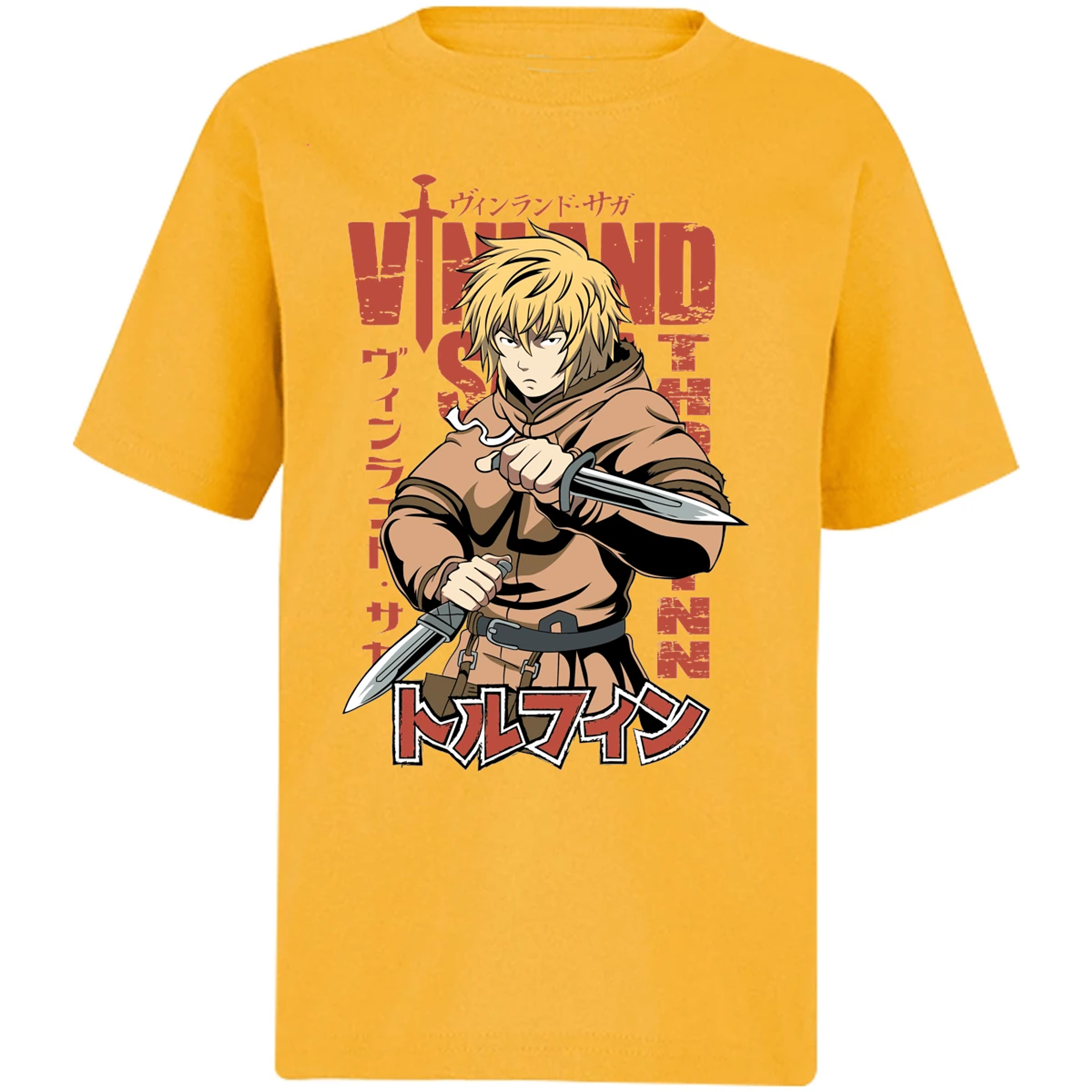 Playera Vindland Saga Thorfinn para Niño 7