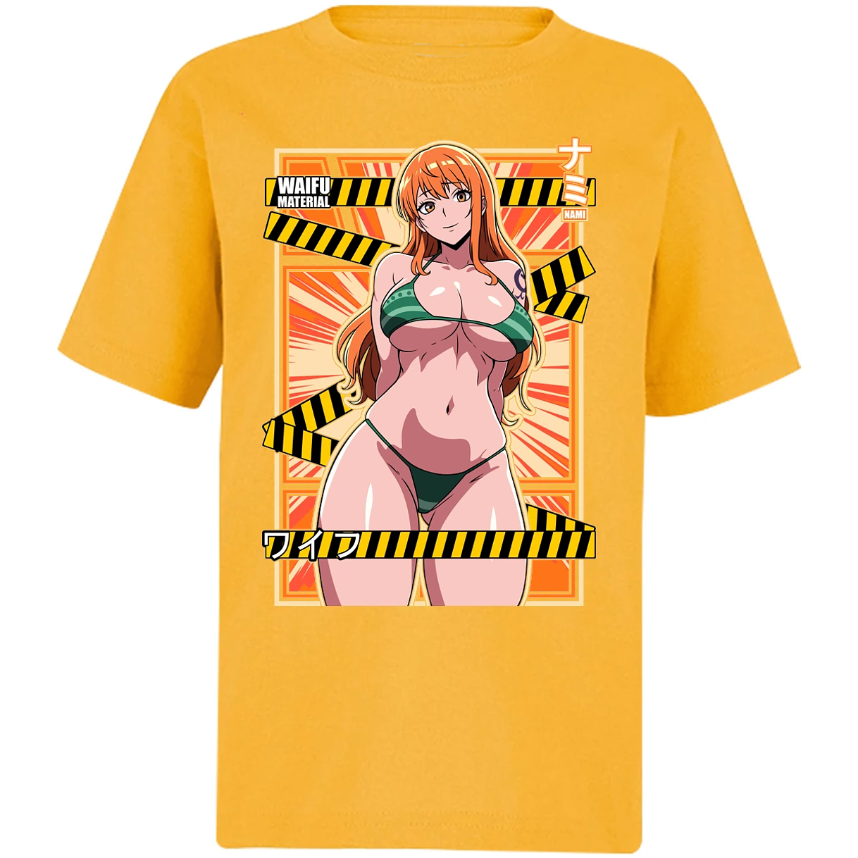 Playera One Piece Waifu Nami para Niño 1