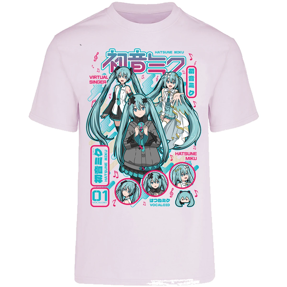 Playera Naruto Miku Anime para Adulto 10