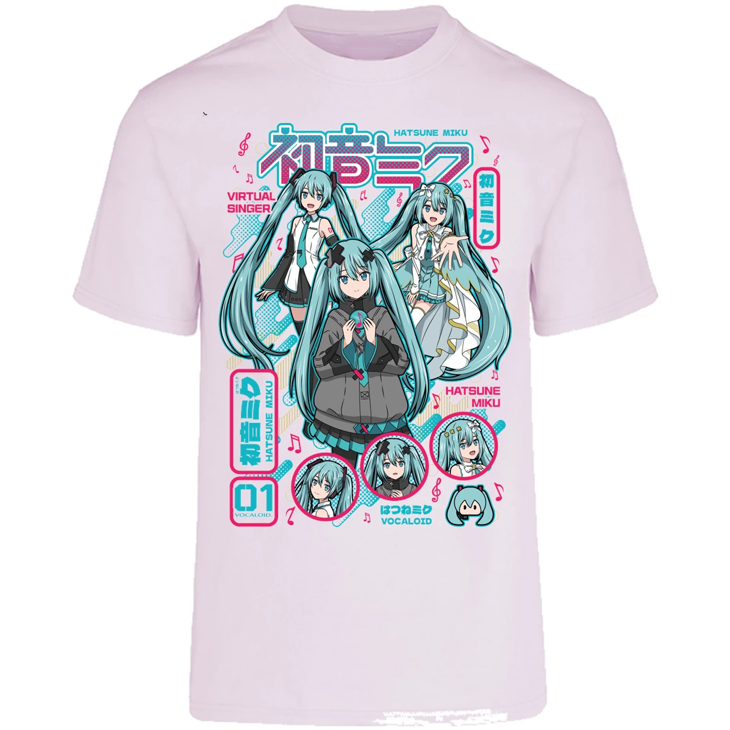 Playera Naruto Miku Anime para Adulto 10