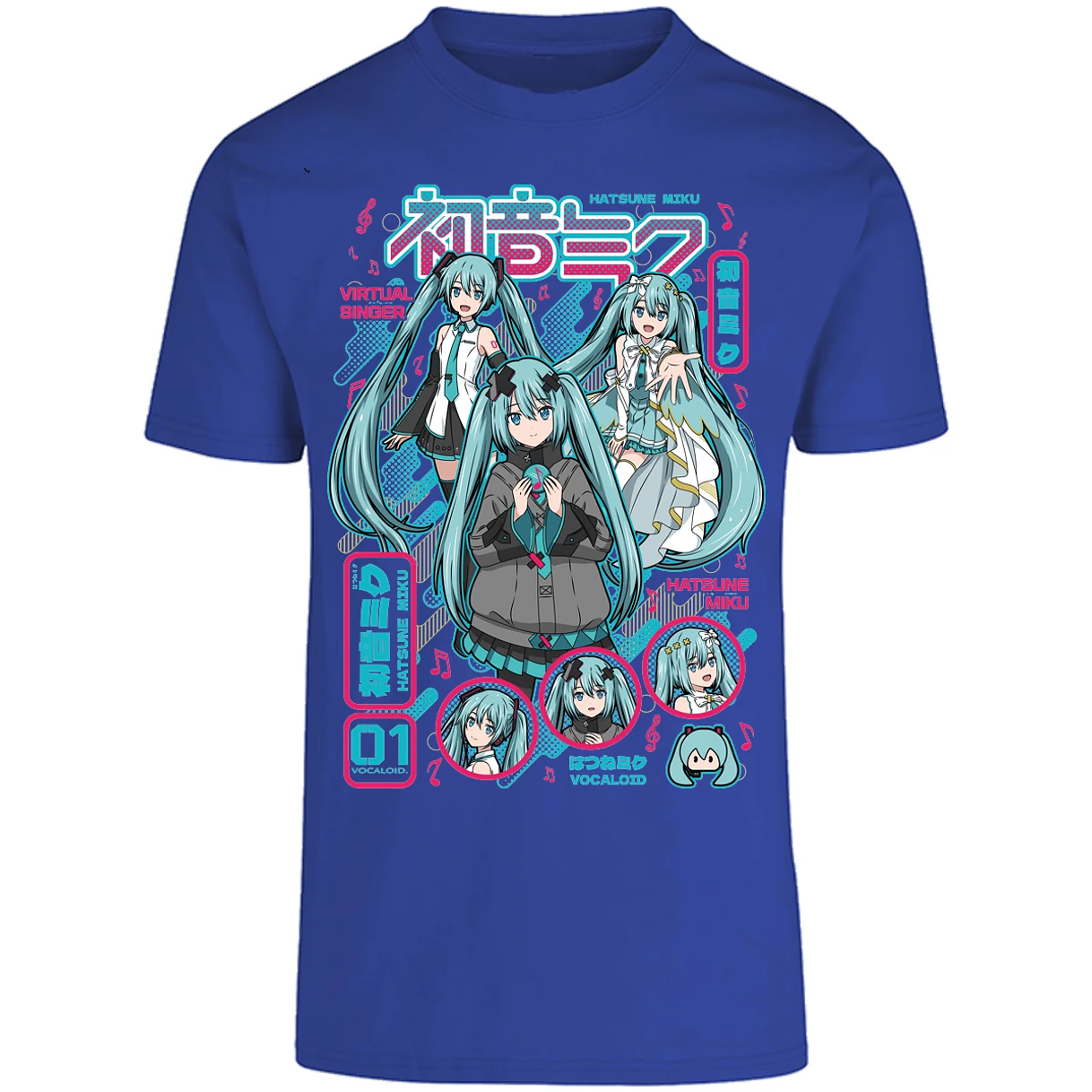 Playera Naruto Miku Anime para Adulto 20