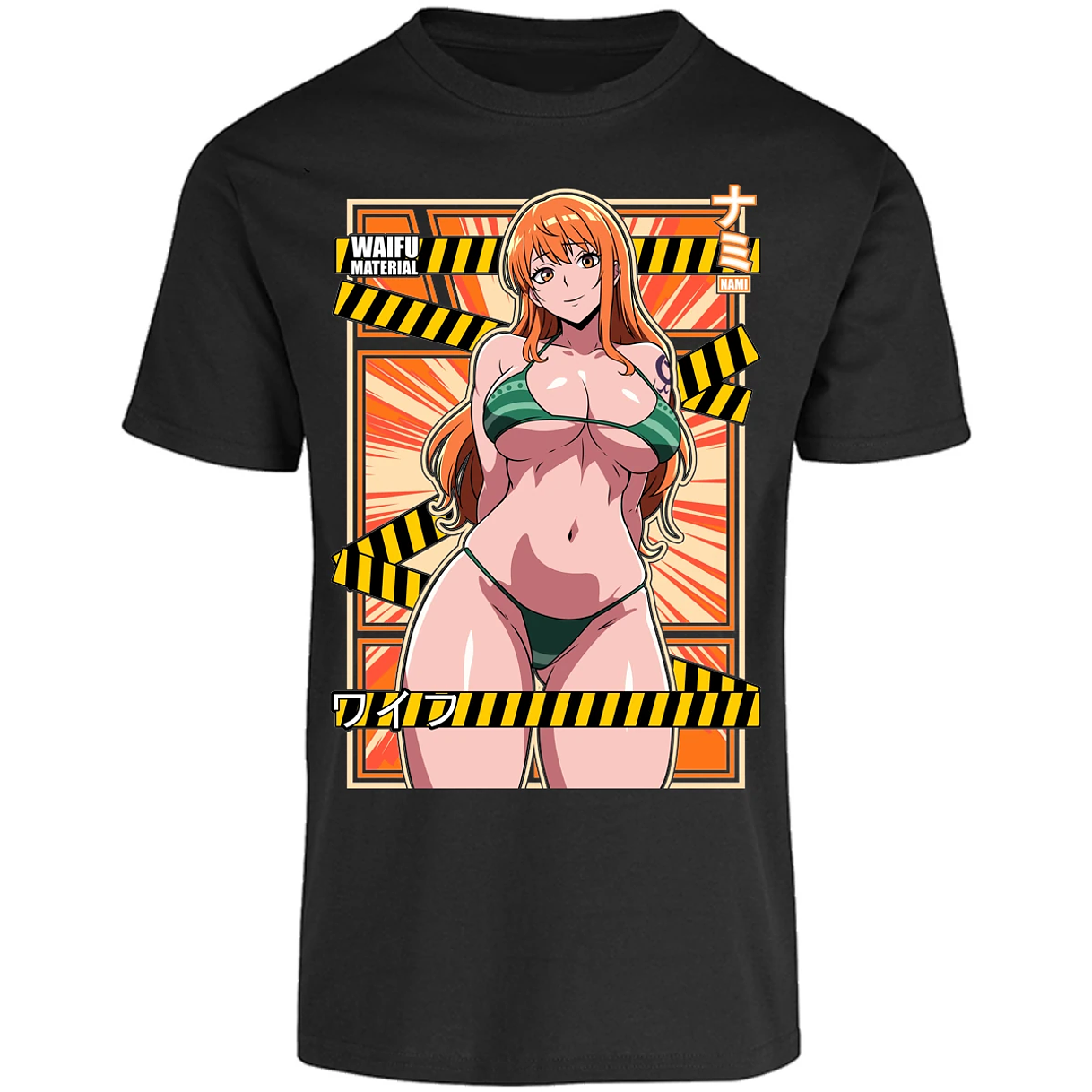 Playera One Piece Waifu Nami para Adulto 5