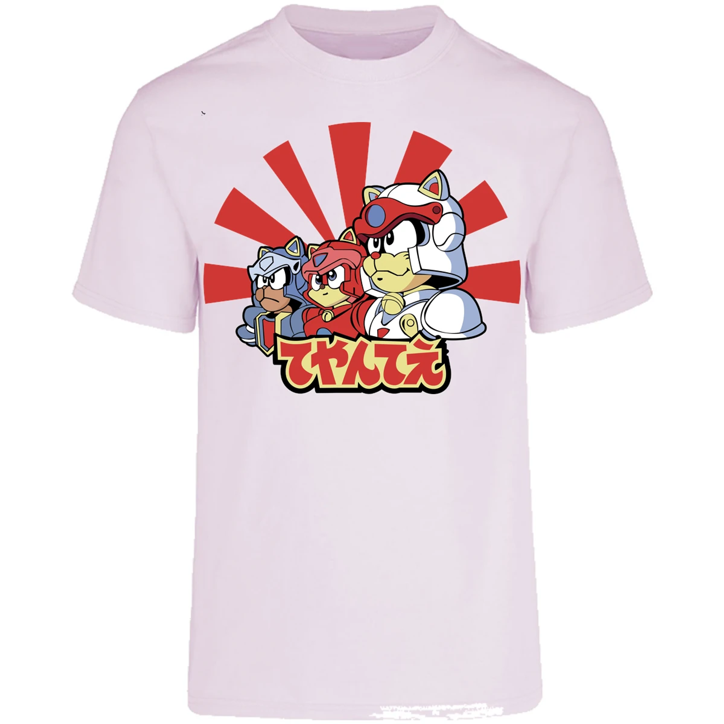 Playera Samurai Pizza Cats Gatos Samurai para Adulto 29