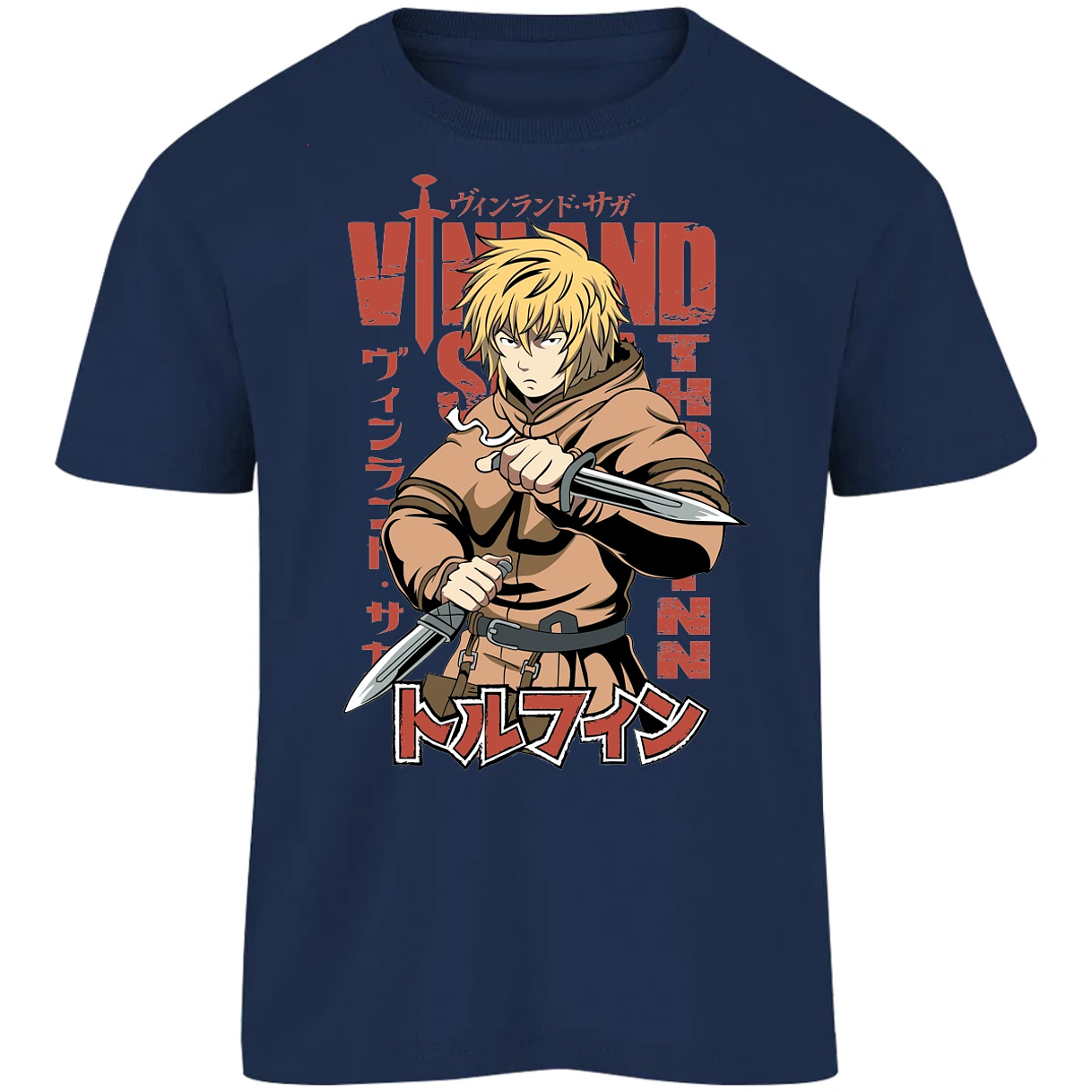 Playera Vindland Saga Thorfinn para Niño 3
