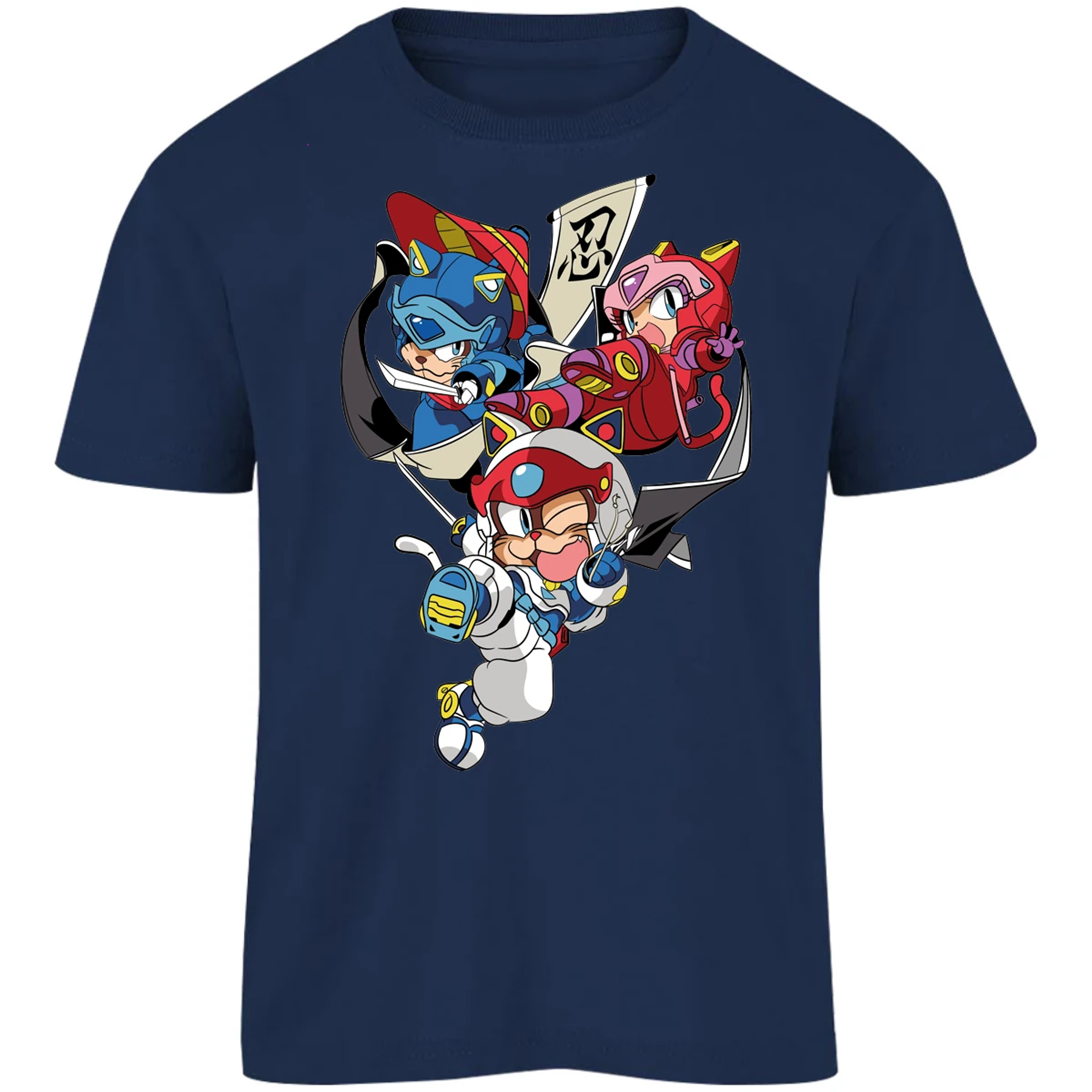 Playera Samurai Pizza Cats Samurai Pizza Cats para Niño 1