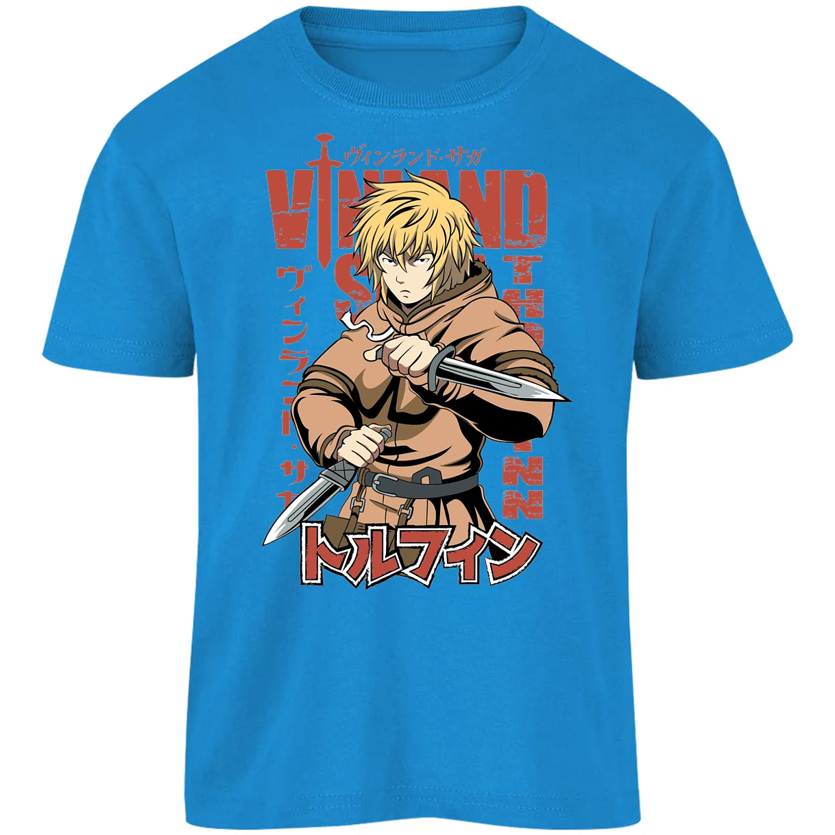 Playera Vindland Saga Thorfinn para Niño 4