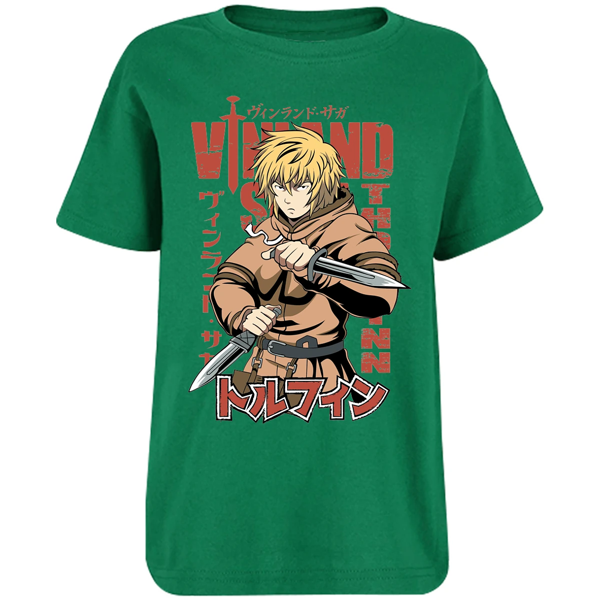 Playera Vindland Saga Thorfinn para Niño 8