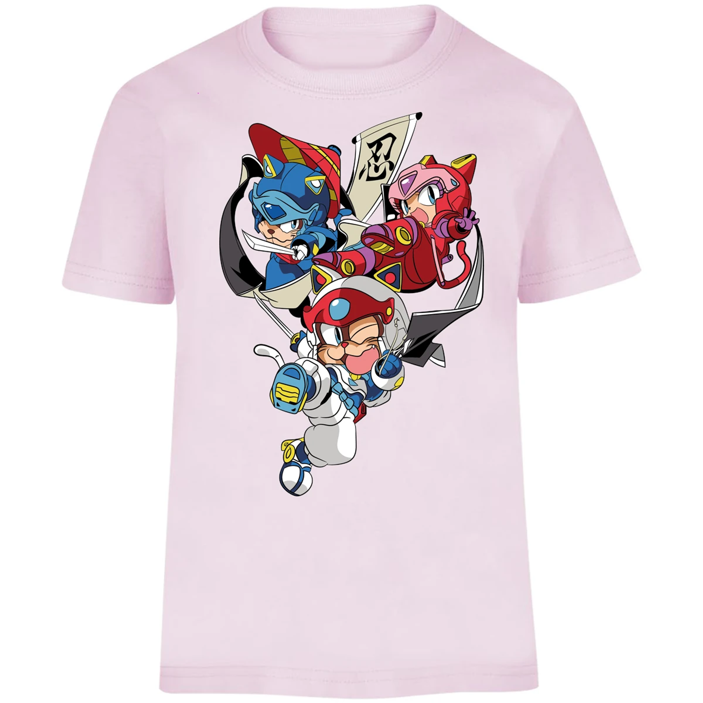 Playera Samurai Pizza Cats Samurai Pizza Cats para Niño 8