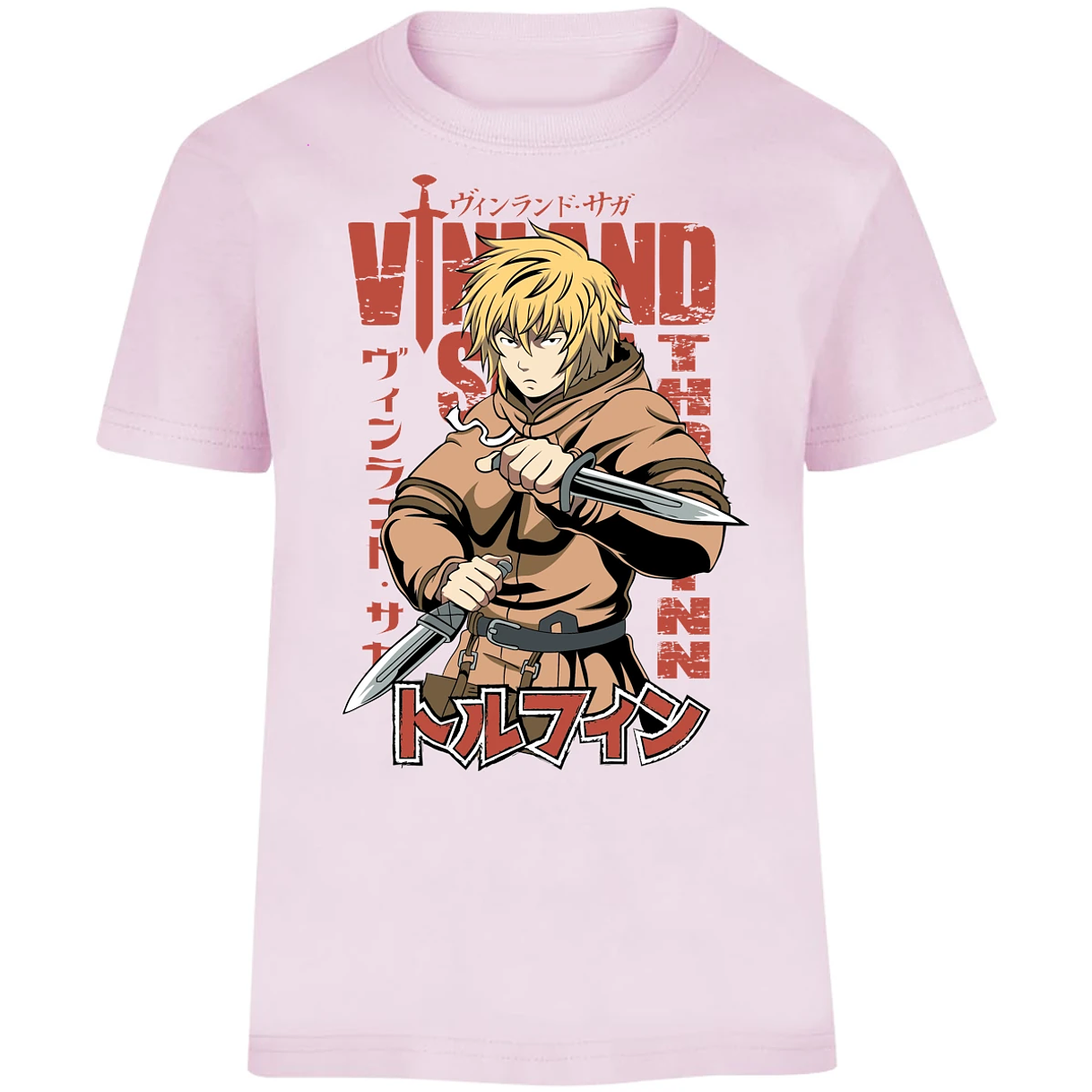 Playera Vindland Saga Thorfinn para Niño 16
