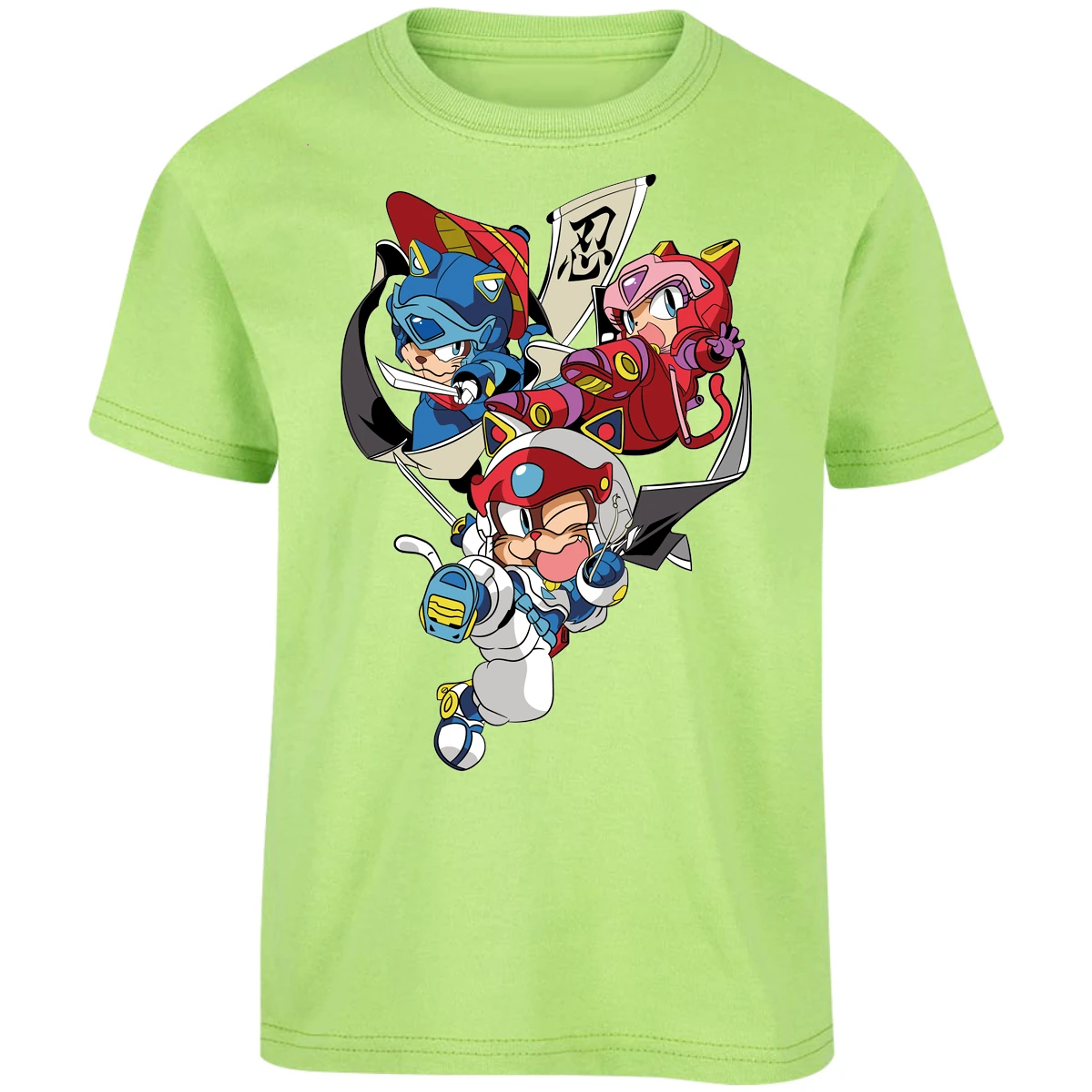 Playera Samurai Pizza Cats Samurai Pizza Cats para Niño 15
