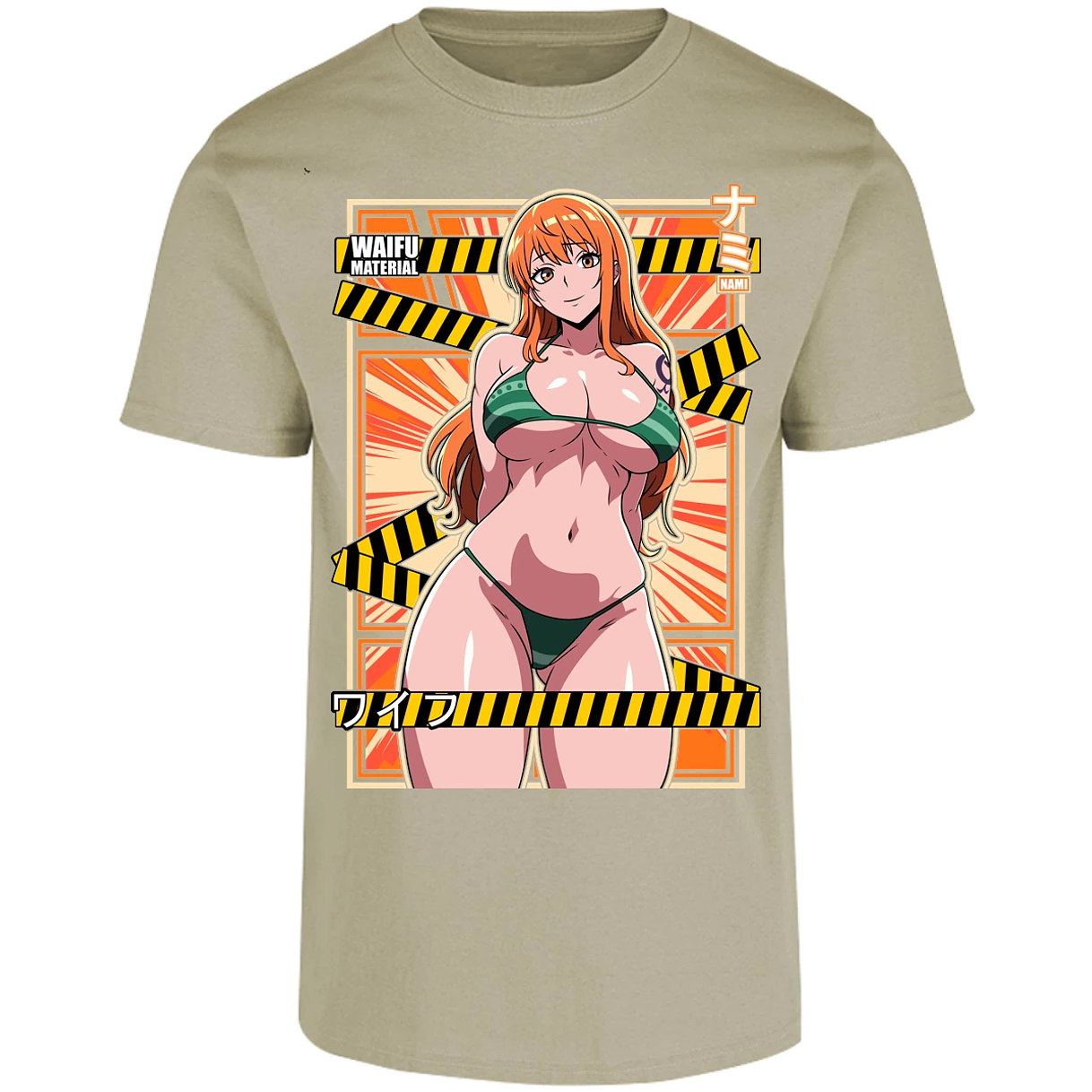 Playera One Piece Waifu Nami para Adulto 28
