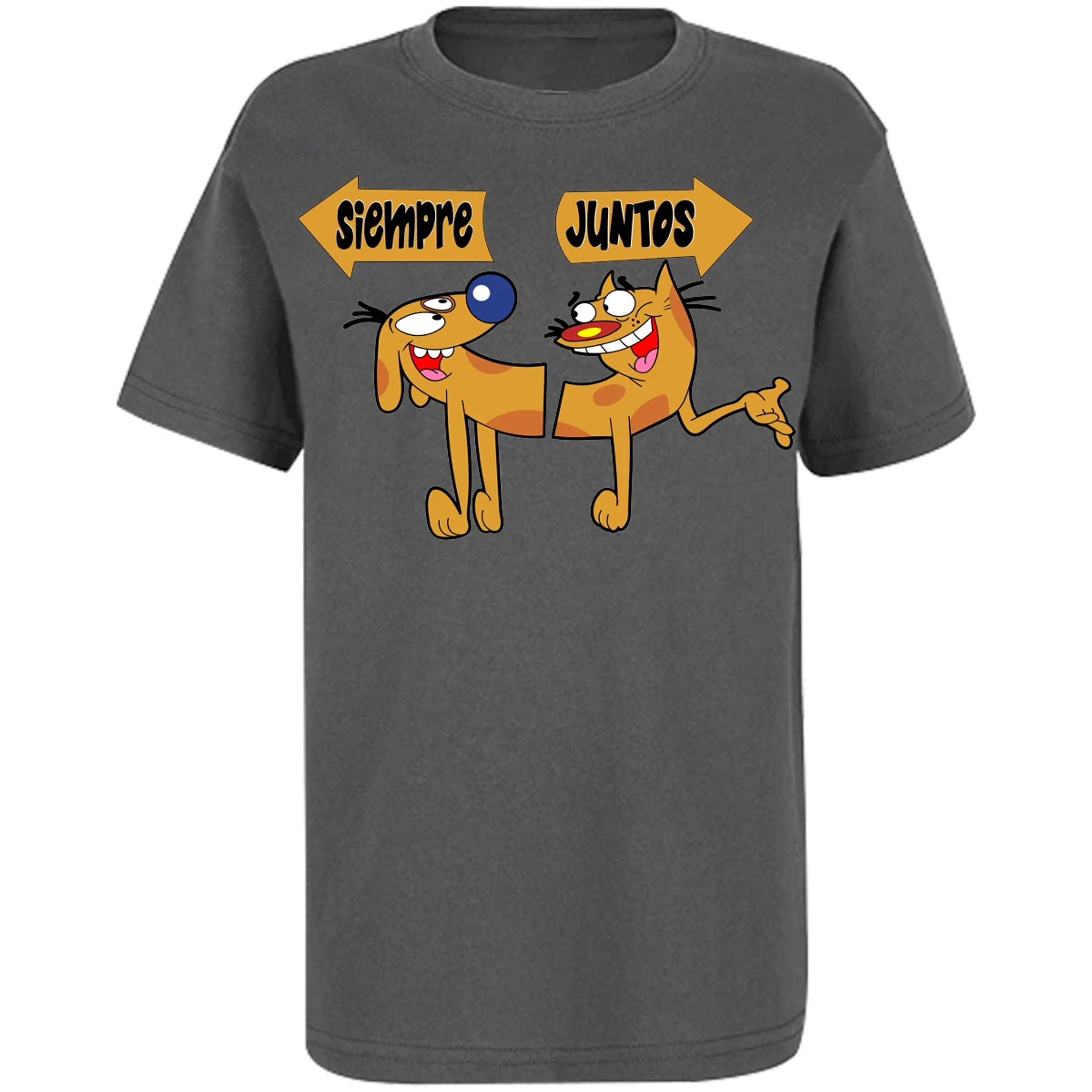 Playera San Valentin Catdog para Niño 10