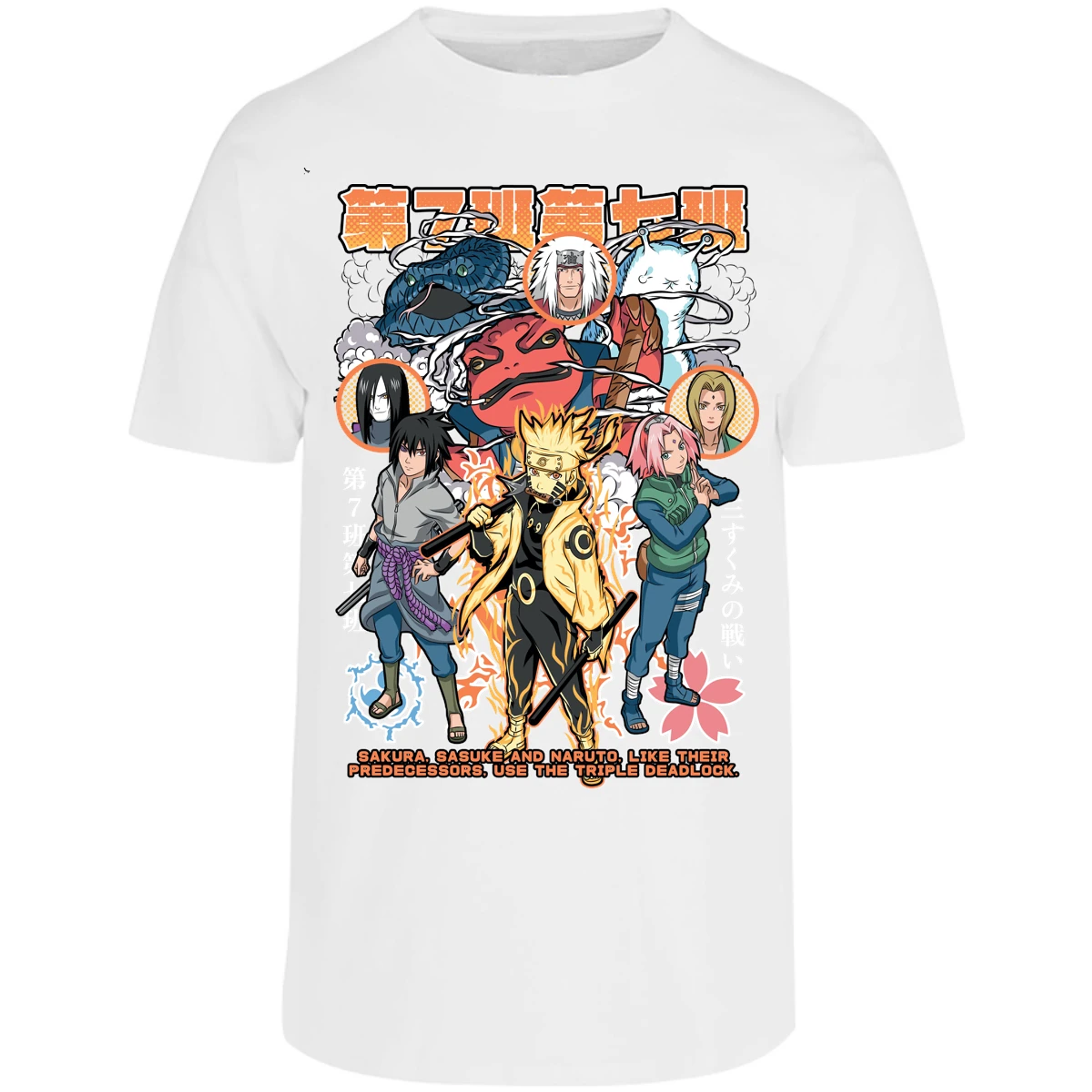 Playera Naruto Naruto para Adulto 14
