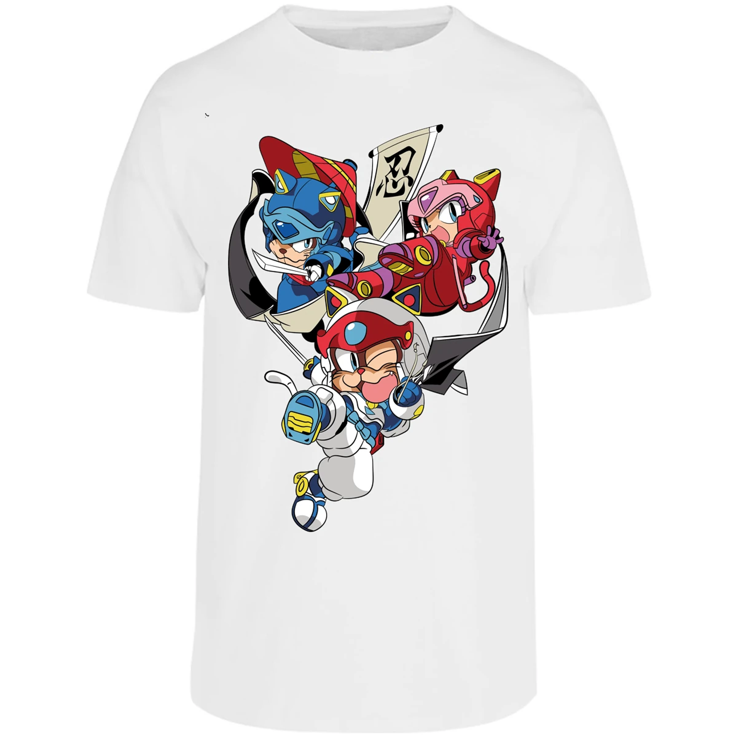 Playera Samurai Pizza Cats Samurai Pizza Cats para Adulto 25