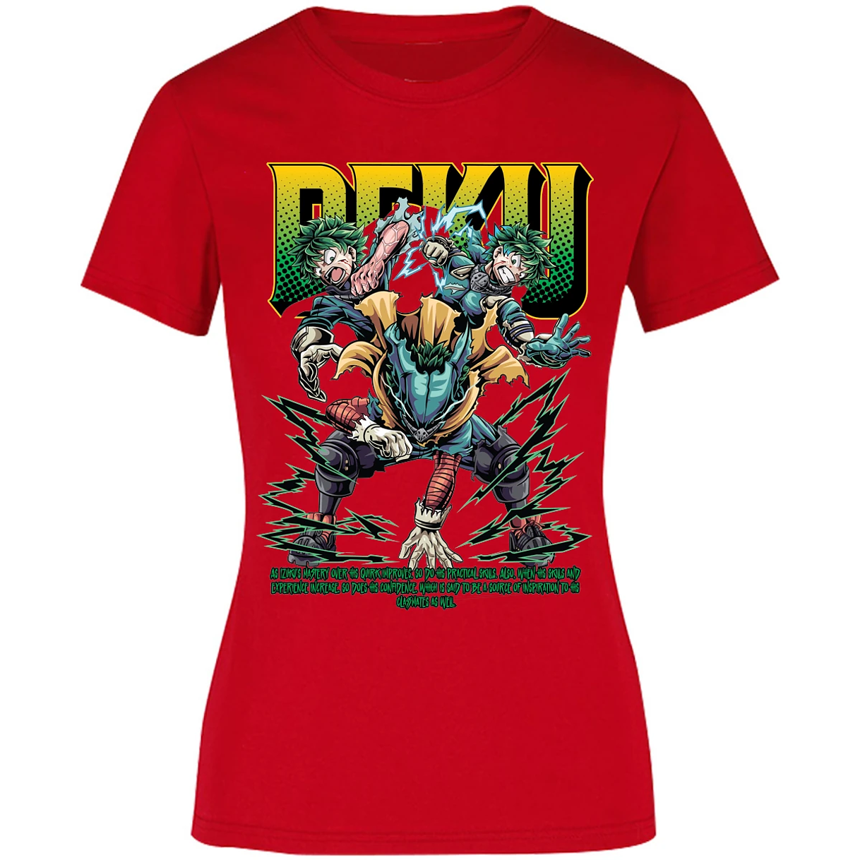 Blusa My Hero Academy Deku Blusa para Mujer 12