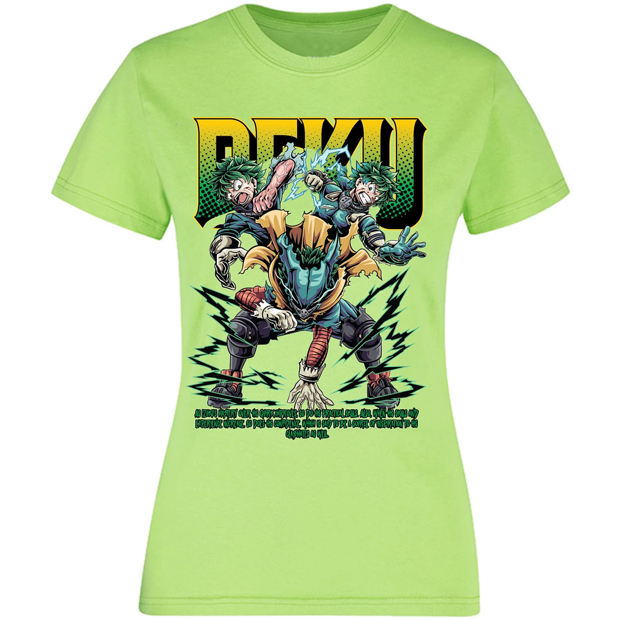 Blusa My Hero Academy Deku Blusa para Mujer 15