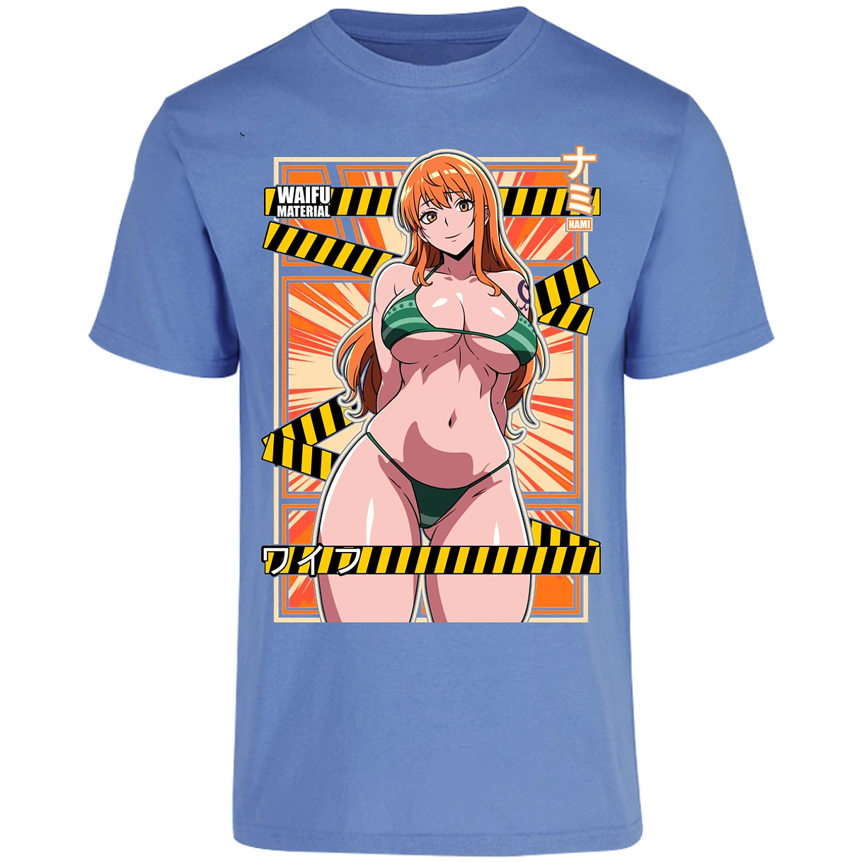 Playera One Piece Waifu Nami para Adulto 7