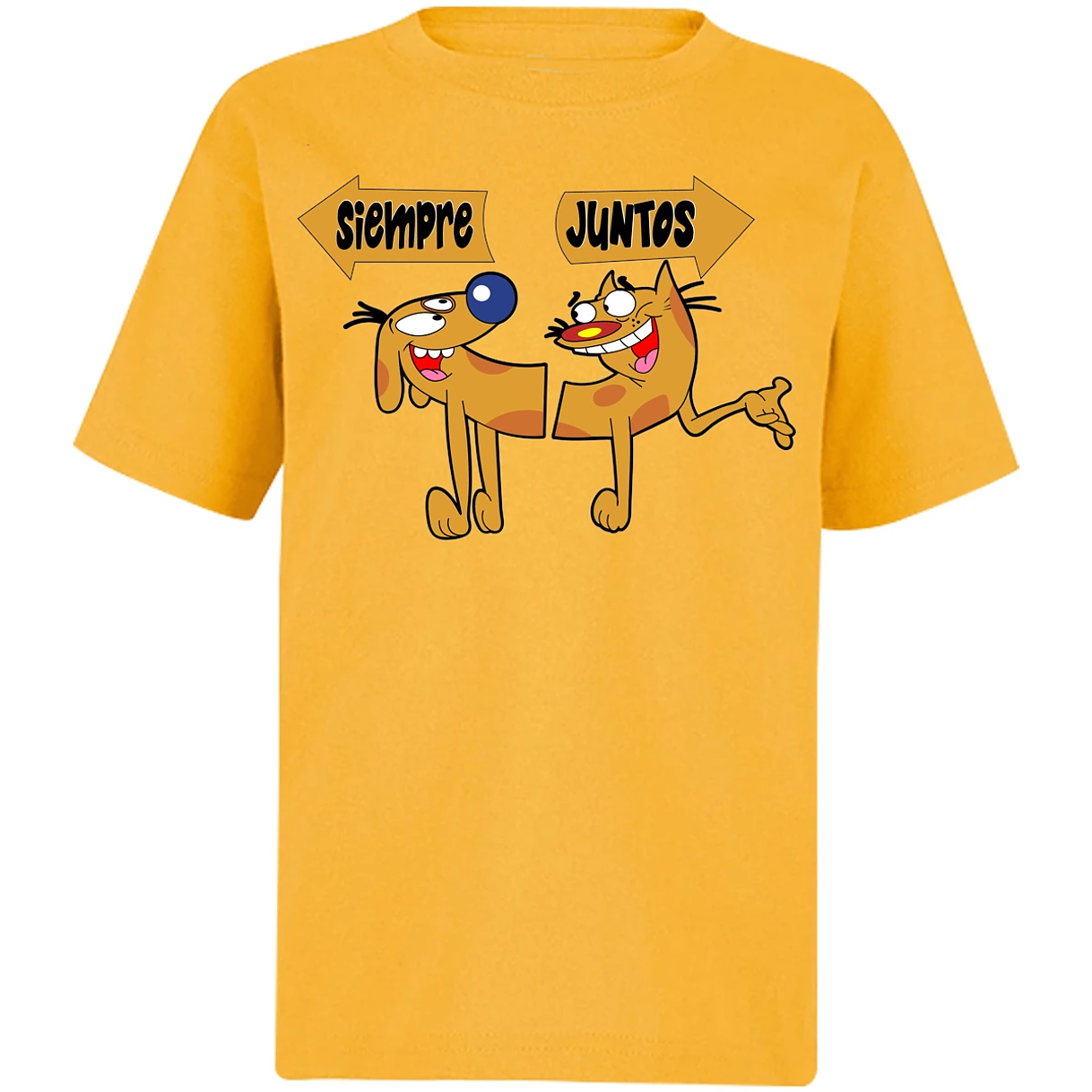 Playera San Valentin Catdog para Niño 13