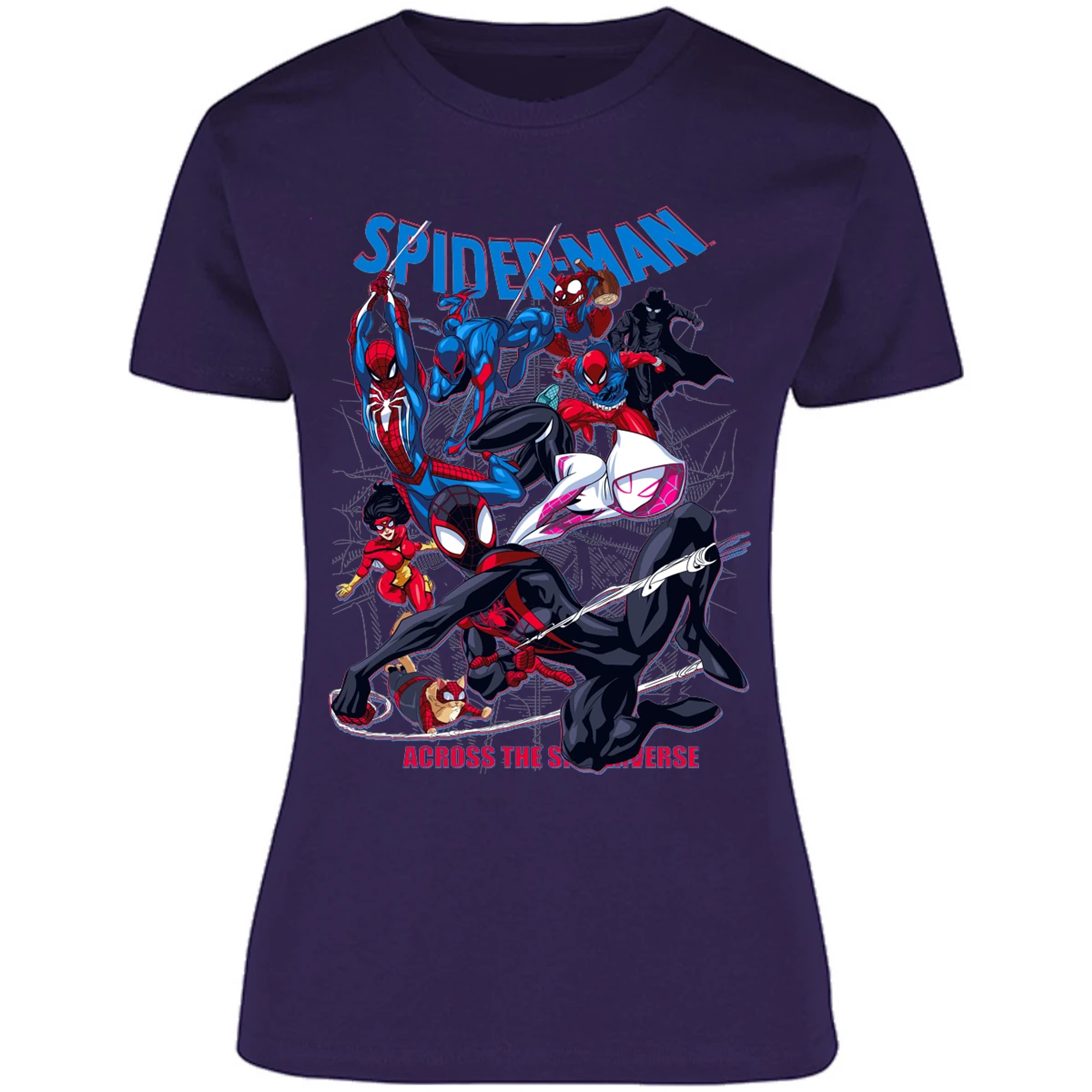 Blusa Spiderman Across The Spiderverse Blusa para Mujer 18