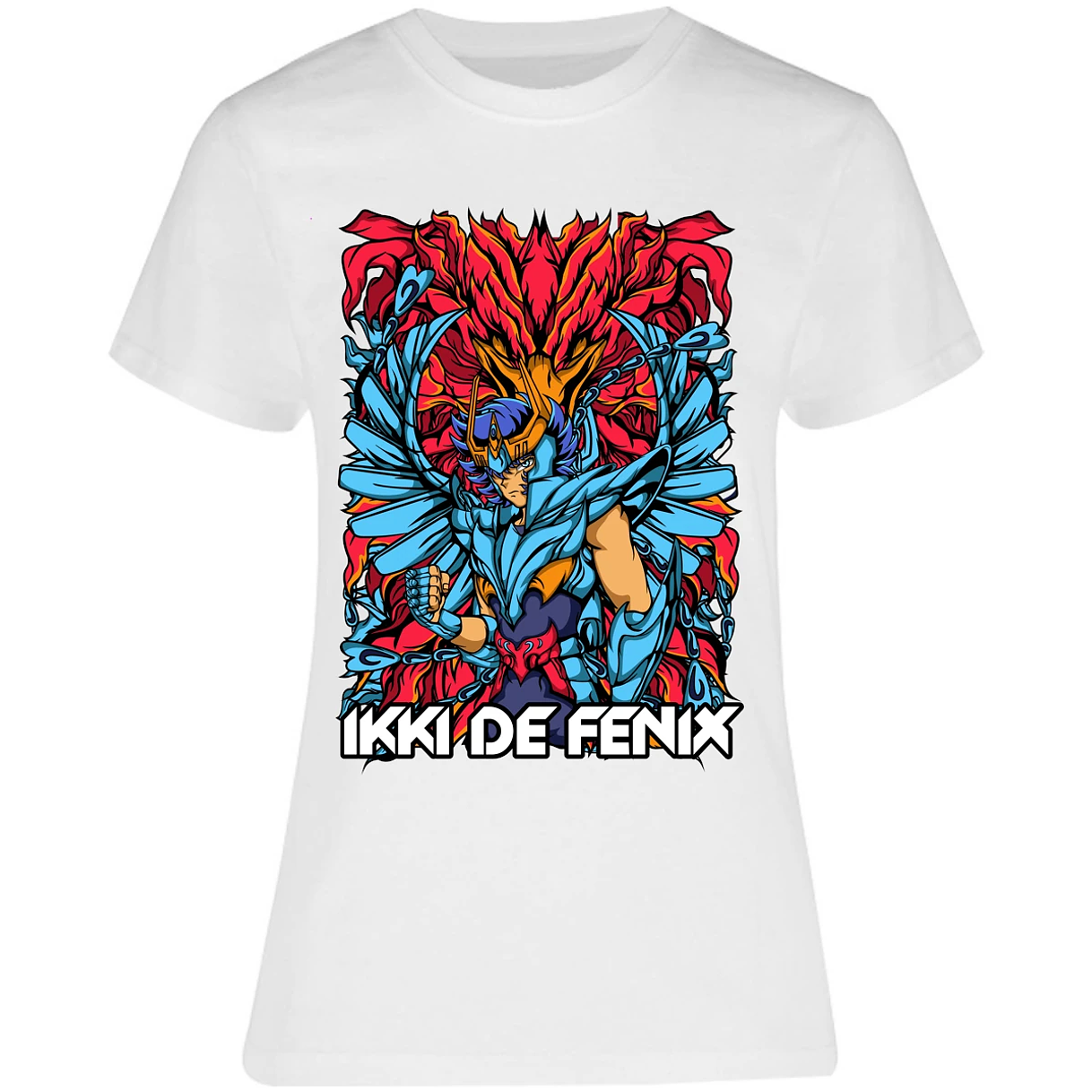Blusa Saint Seiya Fenix Anime Blusa para Mujer 10