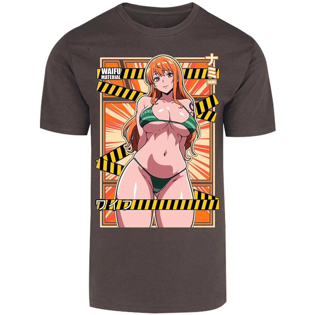 Playera One Piece Waifu Nami para Adulto 15