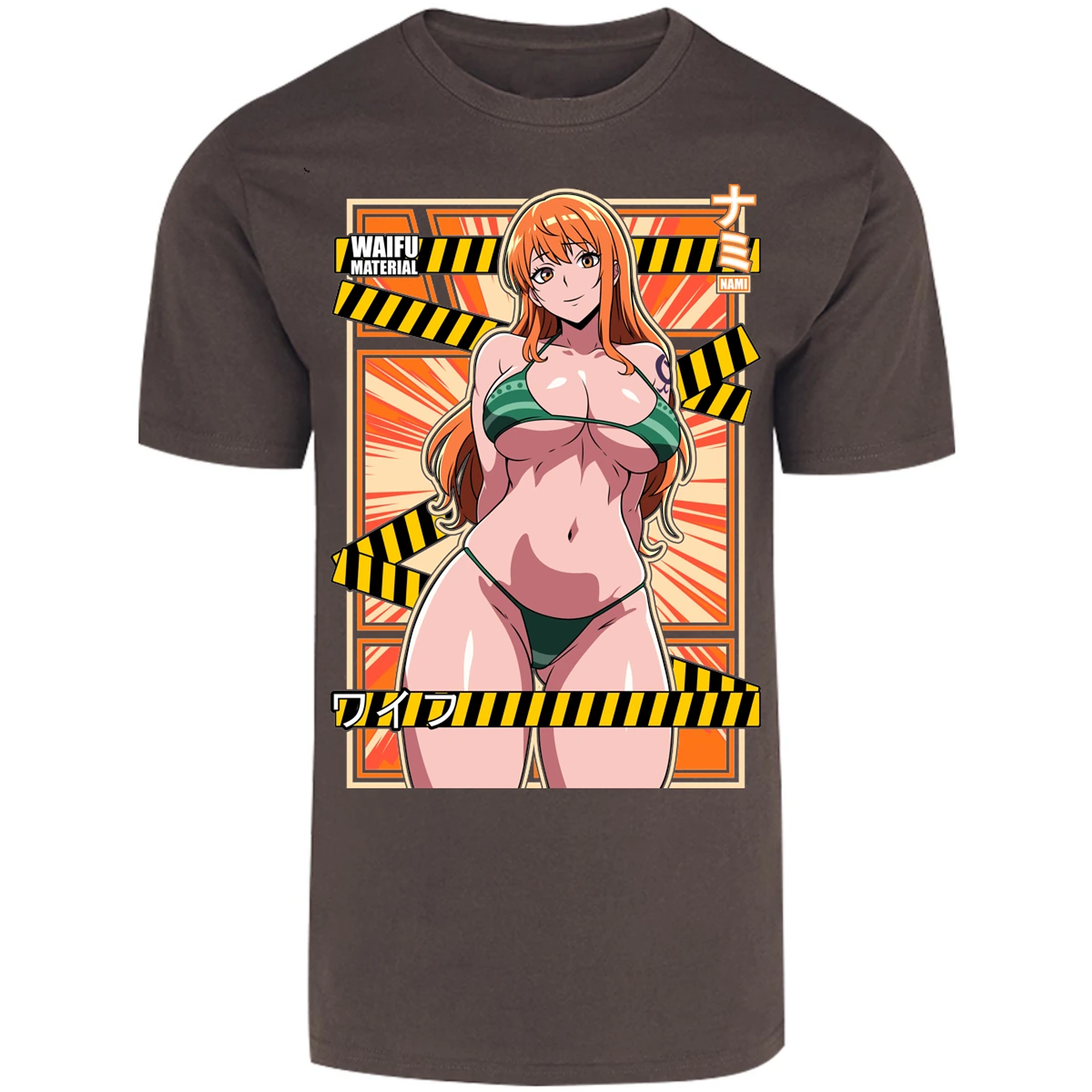 Playera One Piece Waifu Nami para Adulto 15