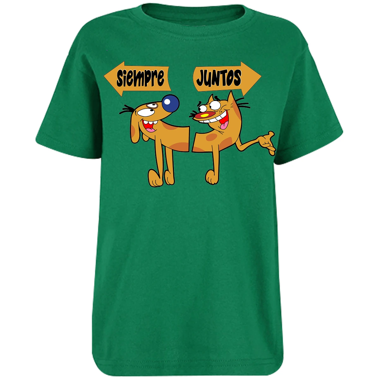 Playera San Valentin Catdog para Niño 6