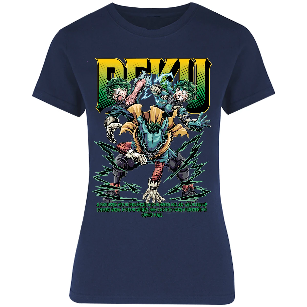 Blusa My Hero Academy Deku Blusa para Mujer 14