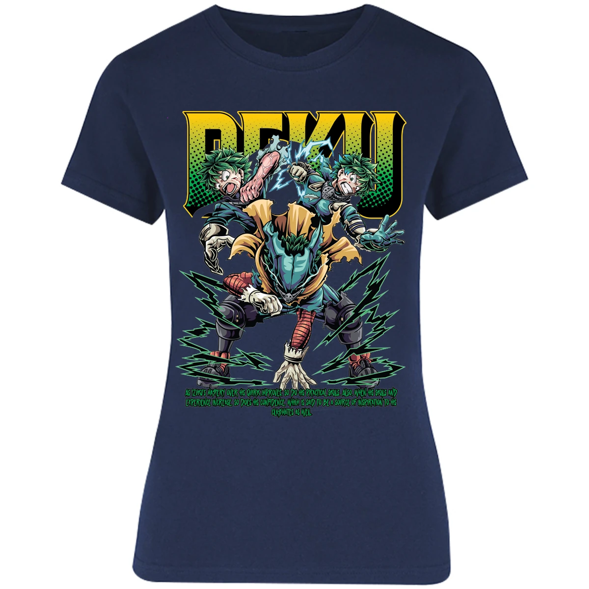 Blusa My Hero Academy Deku Blusa para Mujer 14