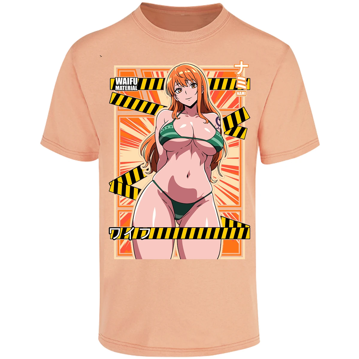 Playera One Piece Waifu Nami para Adulto 39