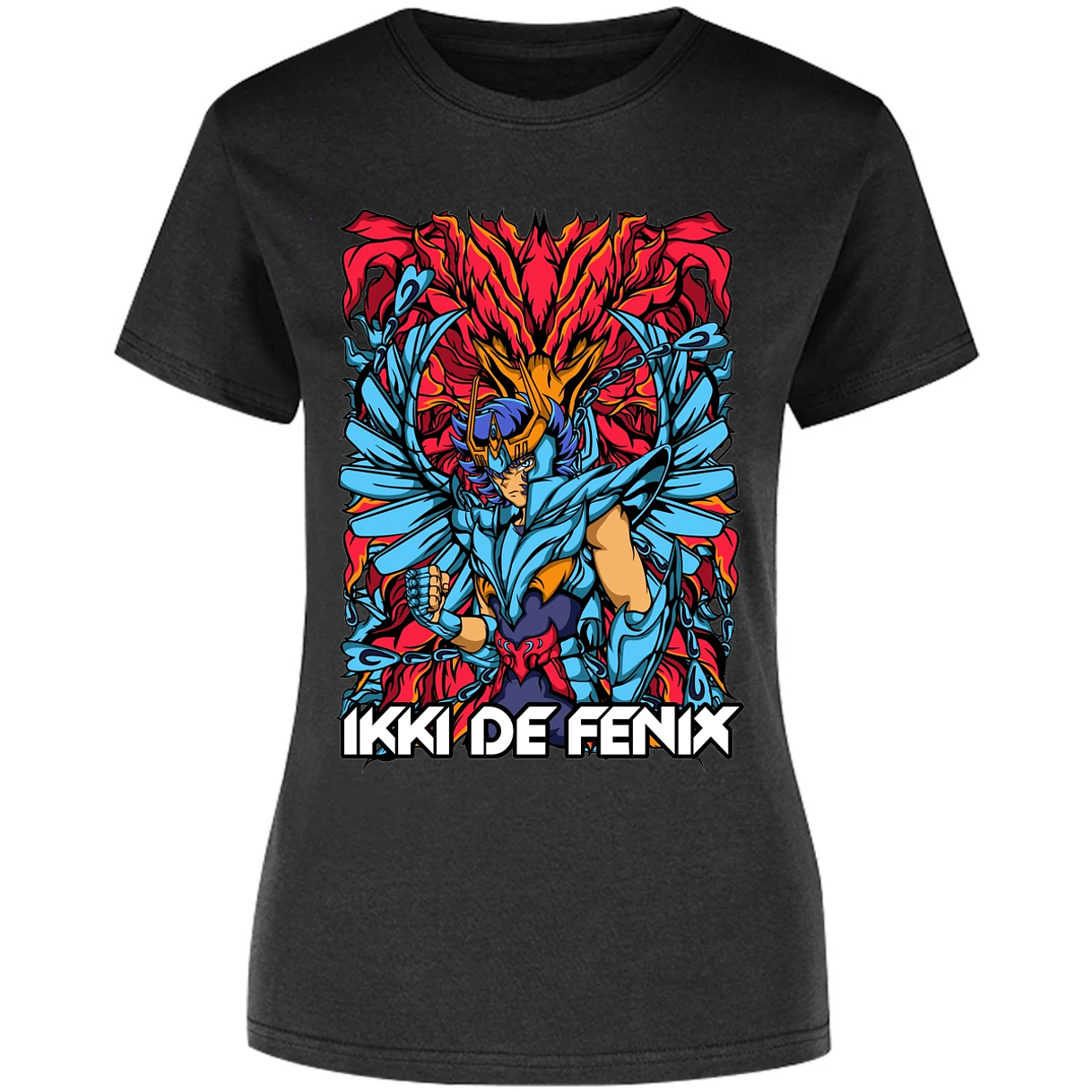 Blusa Saint Seiya Fenix Anime Blusa para Mujer 5