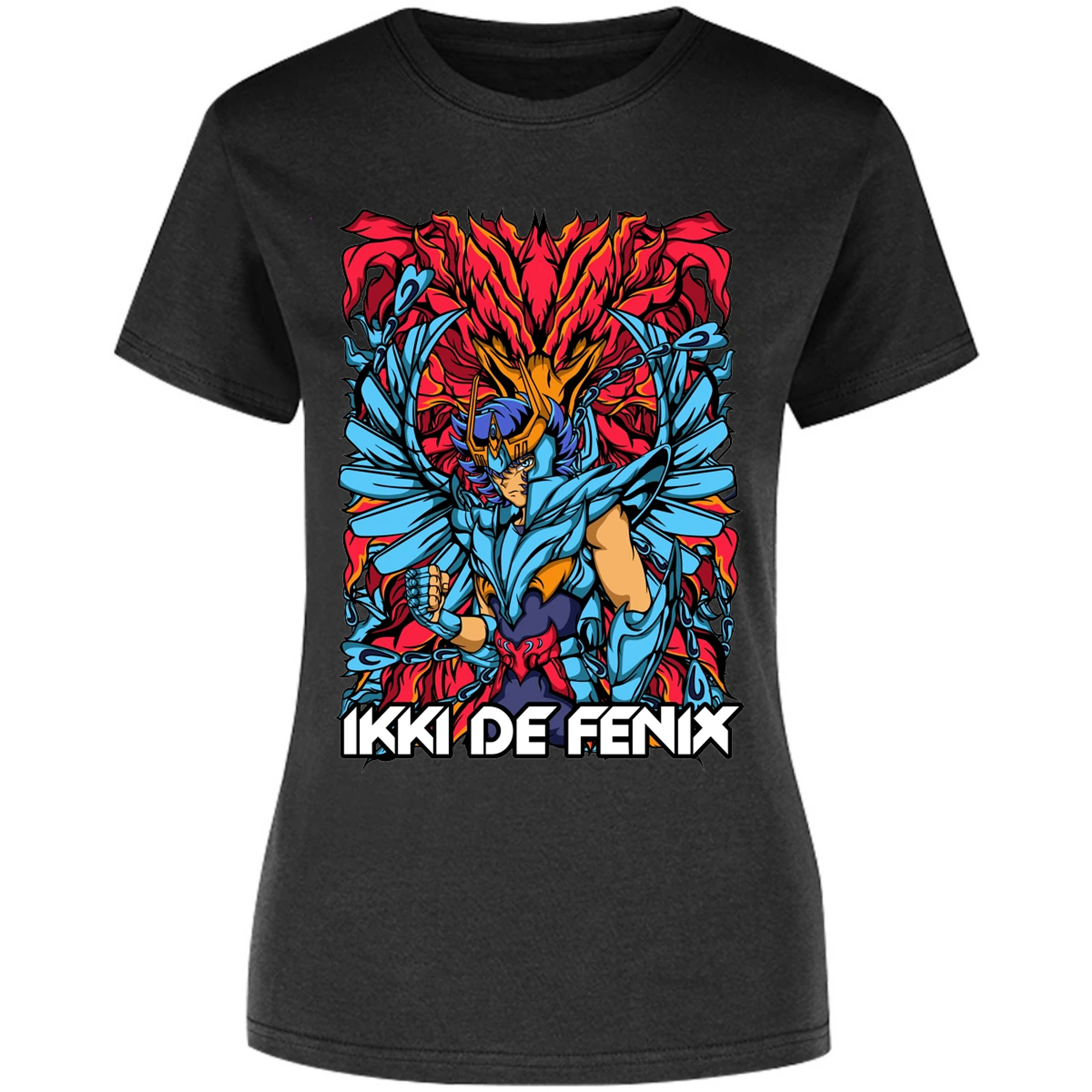Blusa Saint Seiya Fenix Anime Blusa para Mujer 5