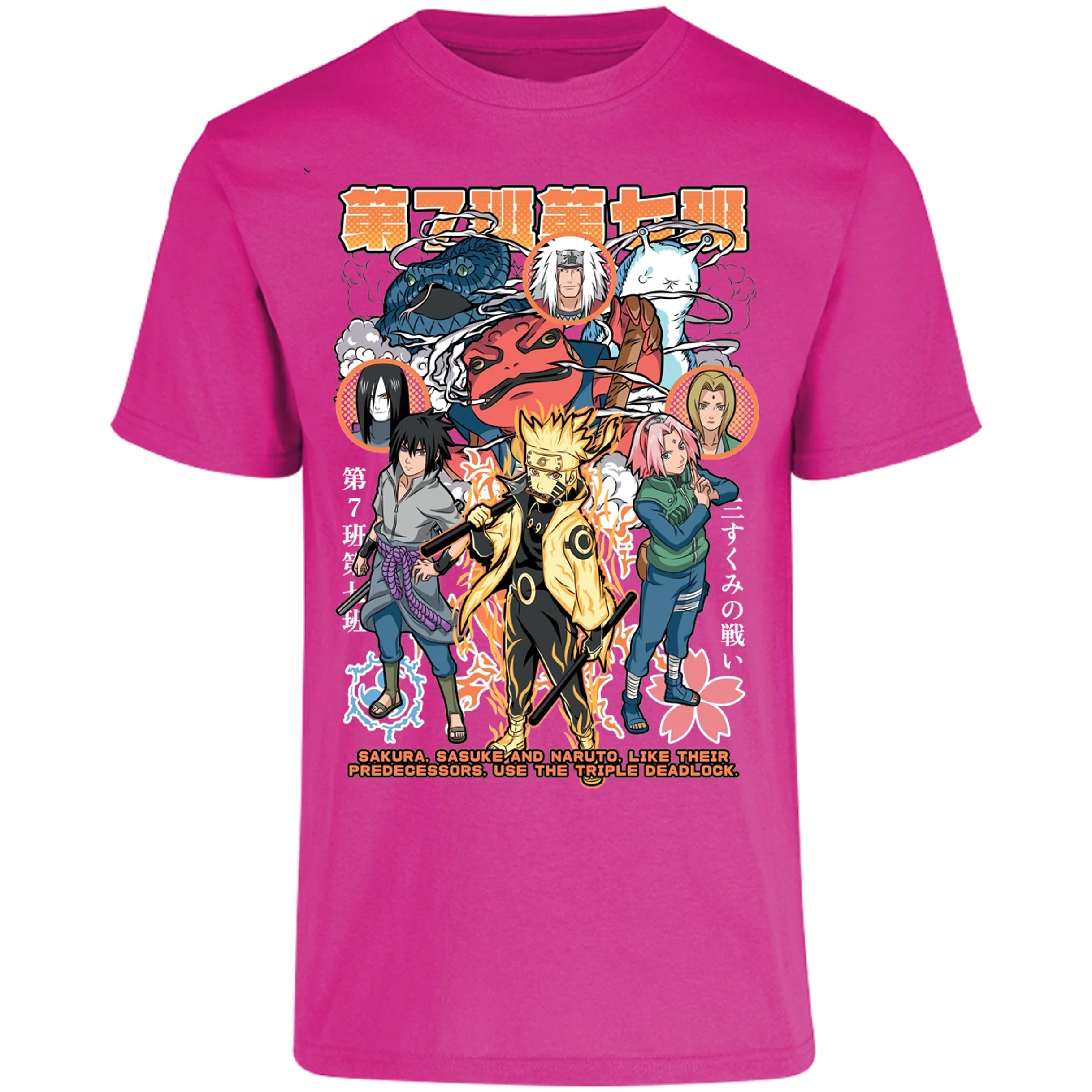 Playera Naruto Naruto para Adulto 3