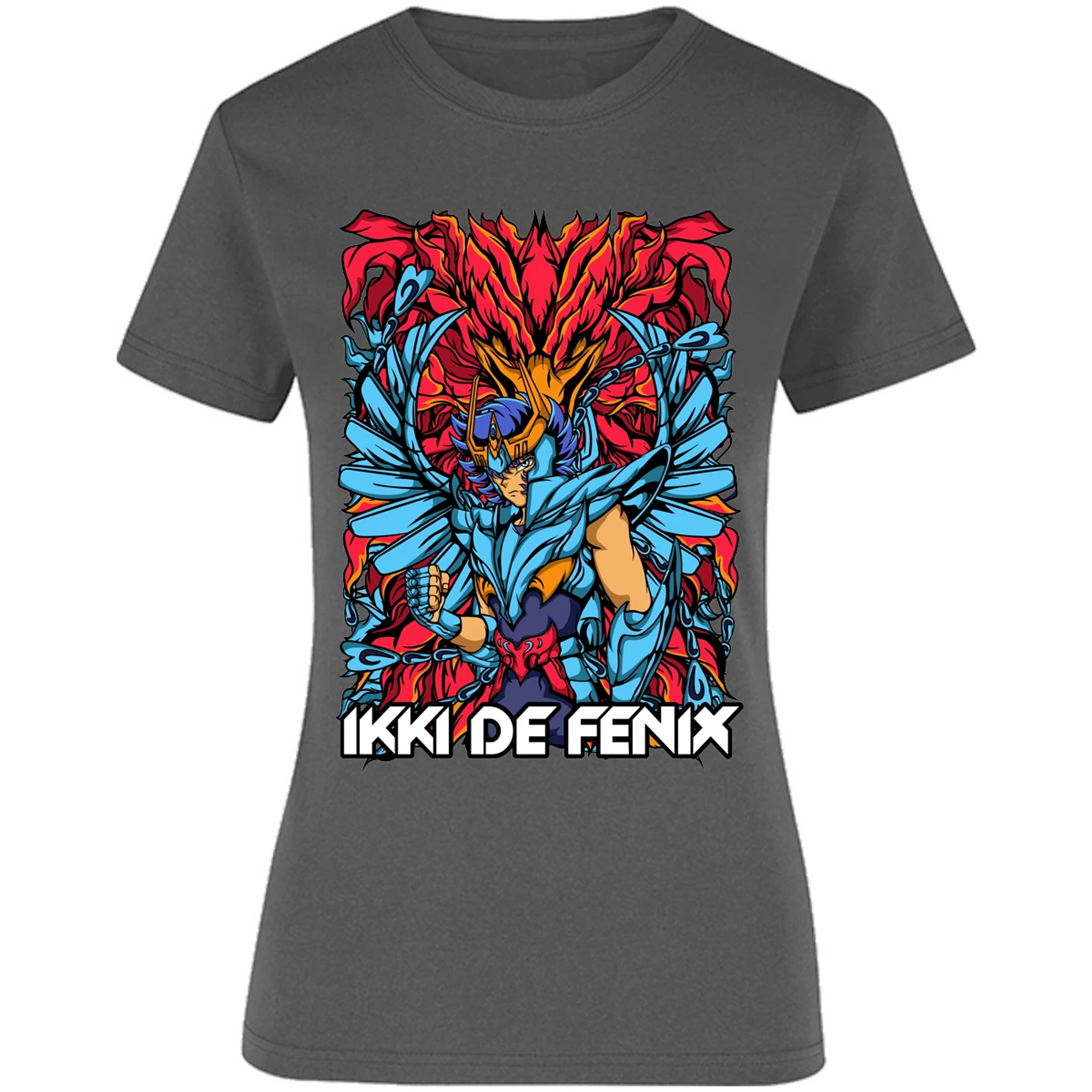 Blusa Saint Seiya Fenix Anime Blusa para Mujer 8