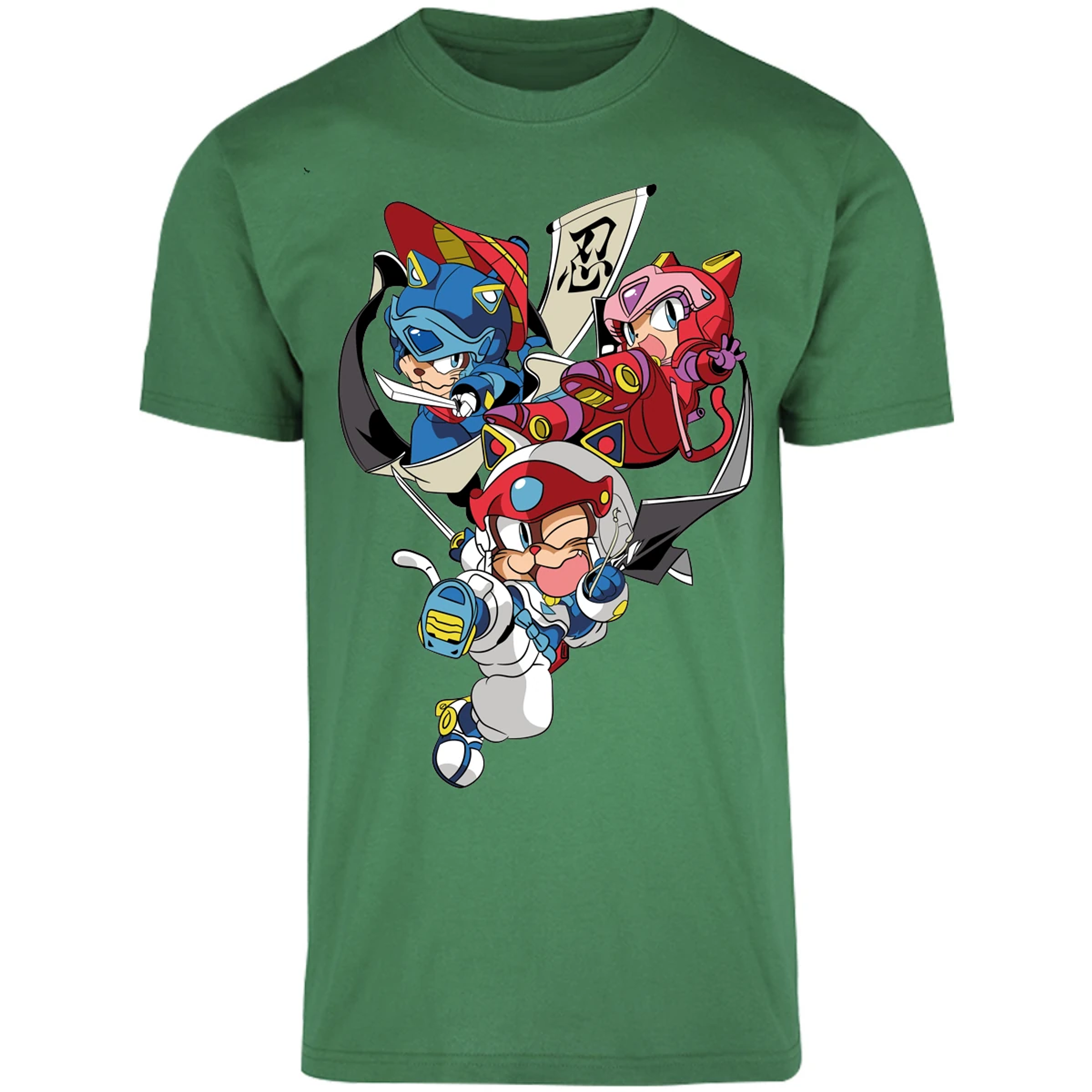 Playera Samurai Pizza Cats Samurai Pizza Cats para Adulto 9
