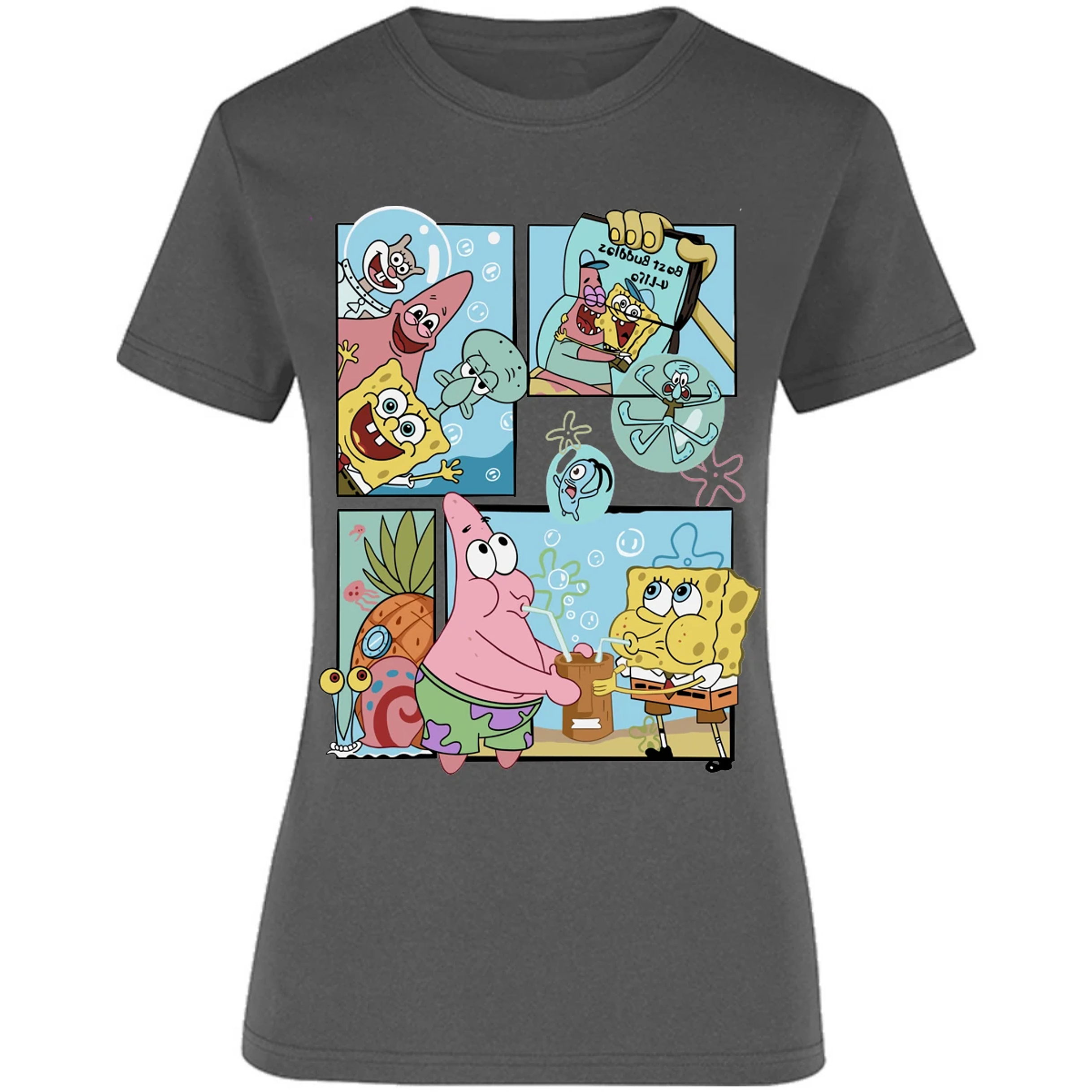 Blusa Sponge Bob Sponge Bob Blusa para Mujer 8