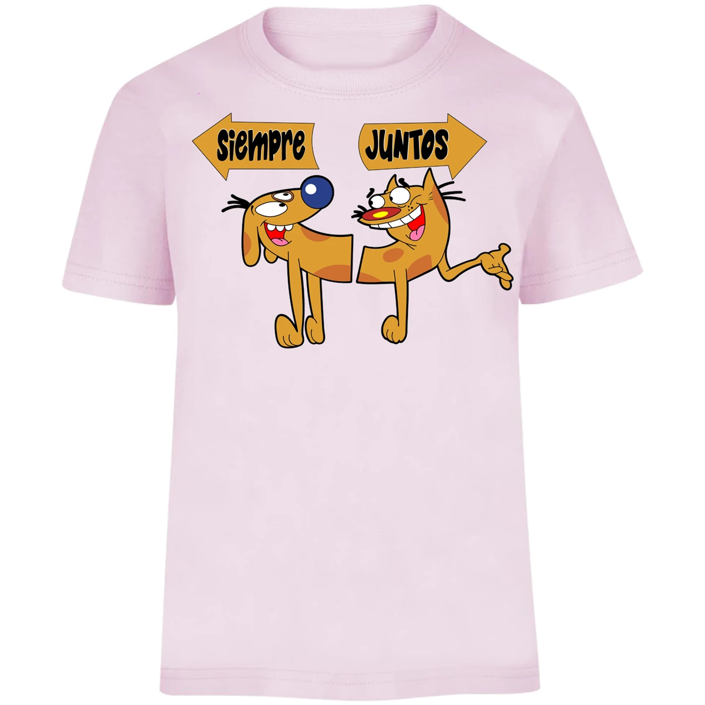 Playera San Valentin Catdog para Niño 12