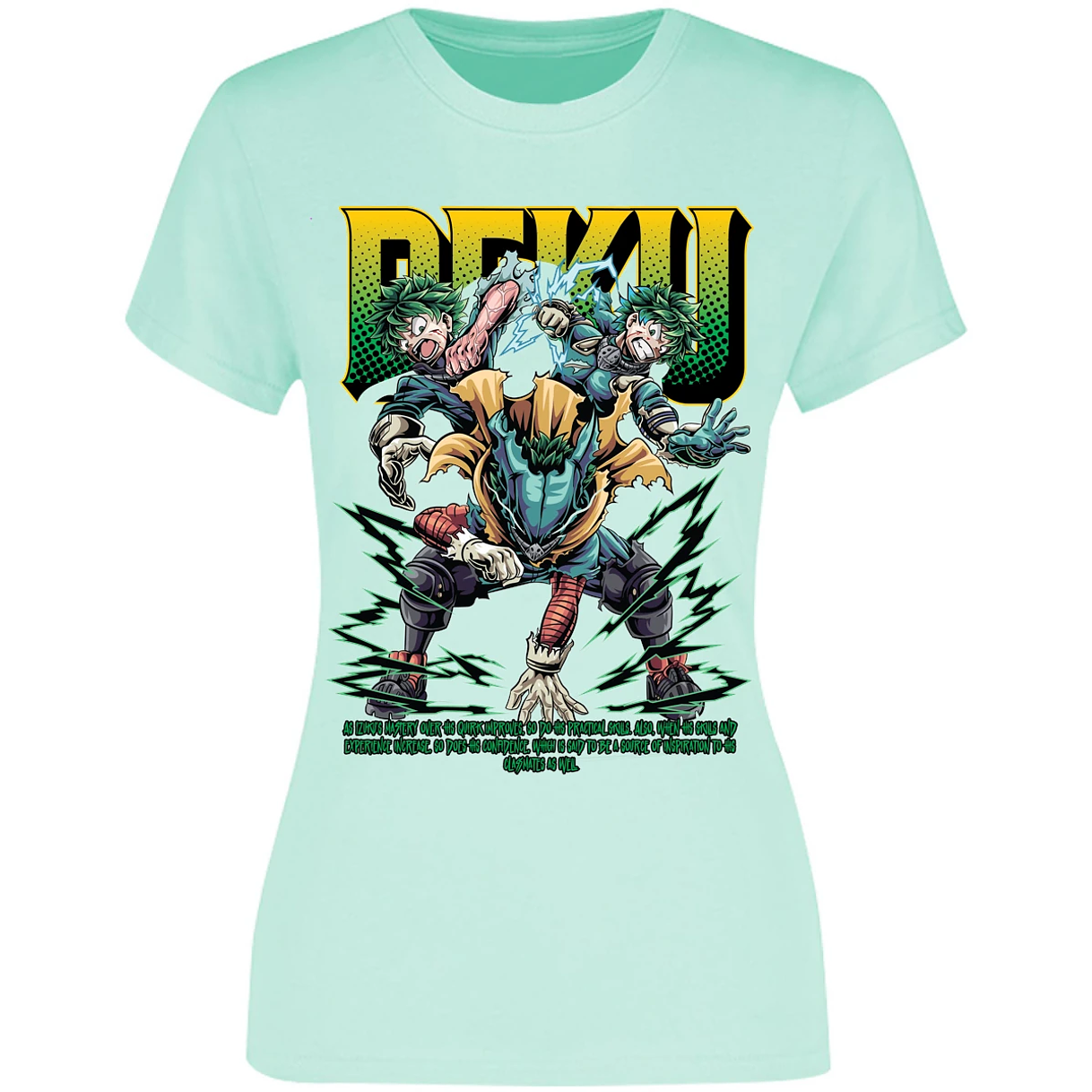 Blusa My Hero Academy Deku Blusa para Mujer 8