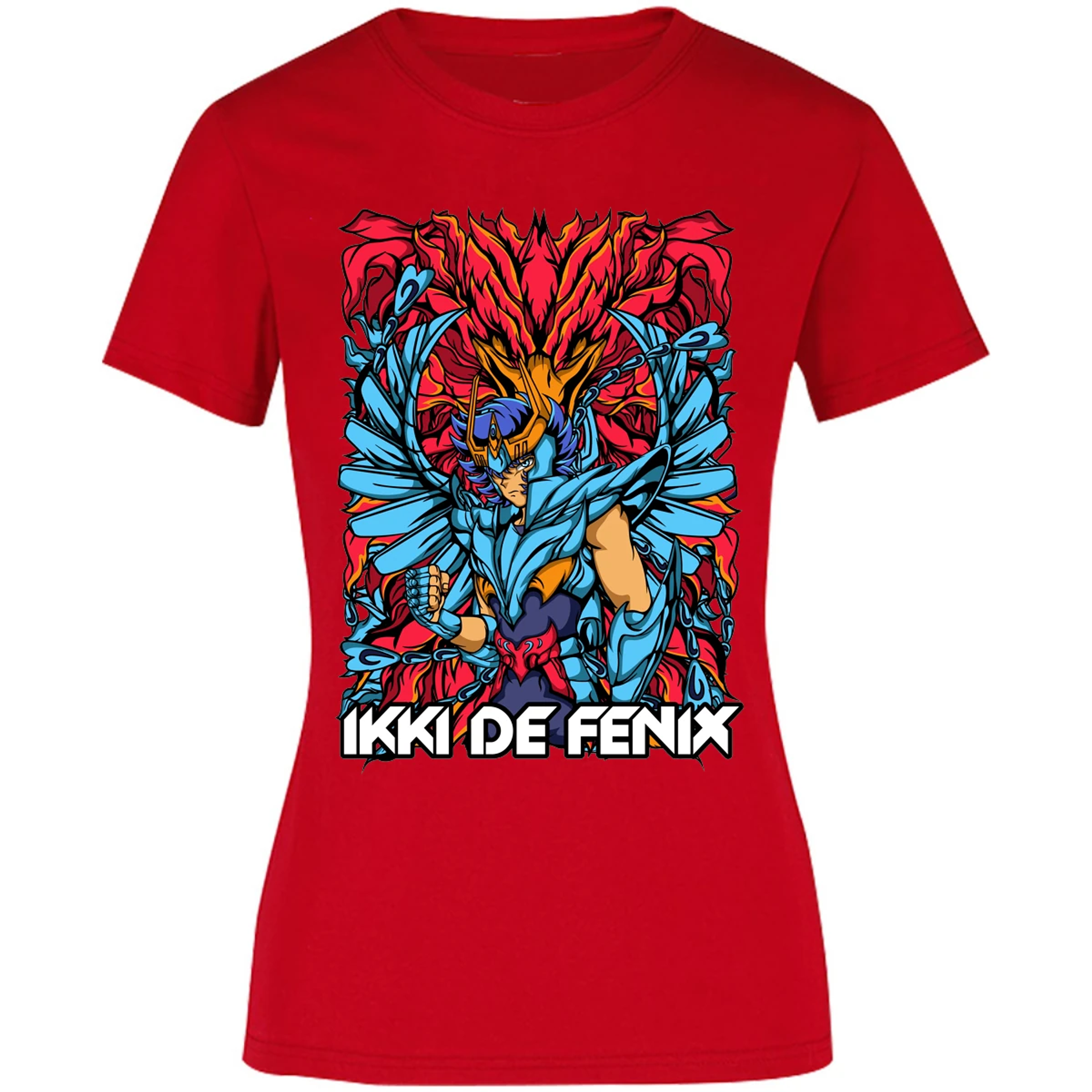 Blusa Saint Seiya Fenix Anime Blusa para Mujer 12