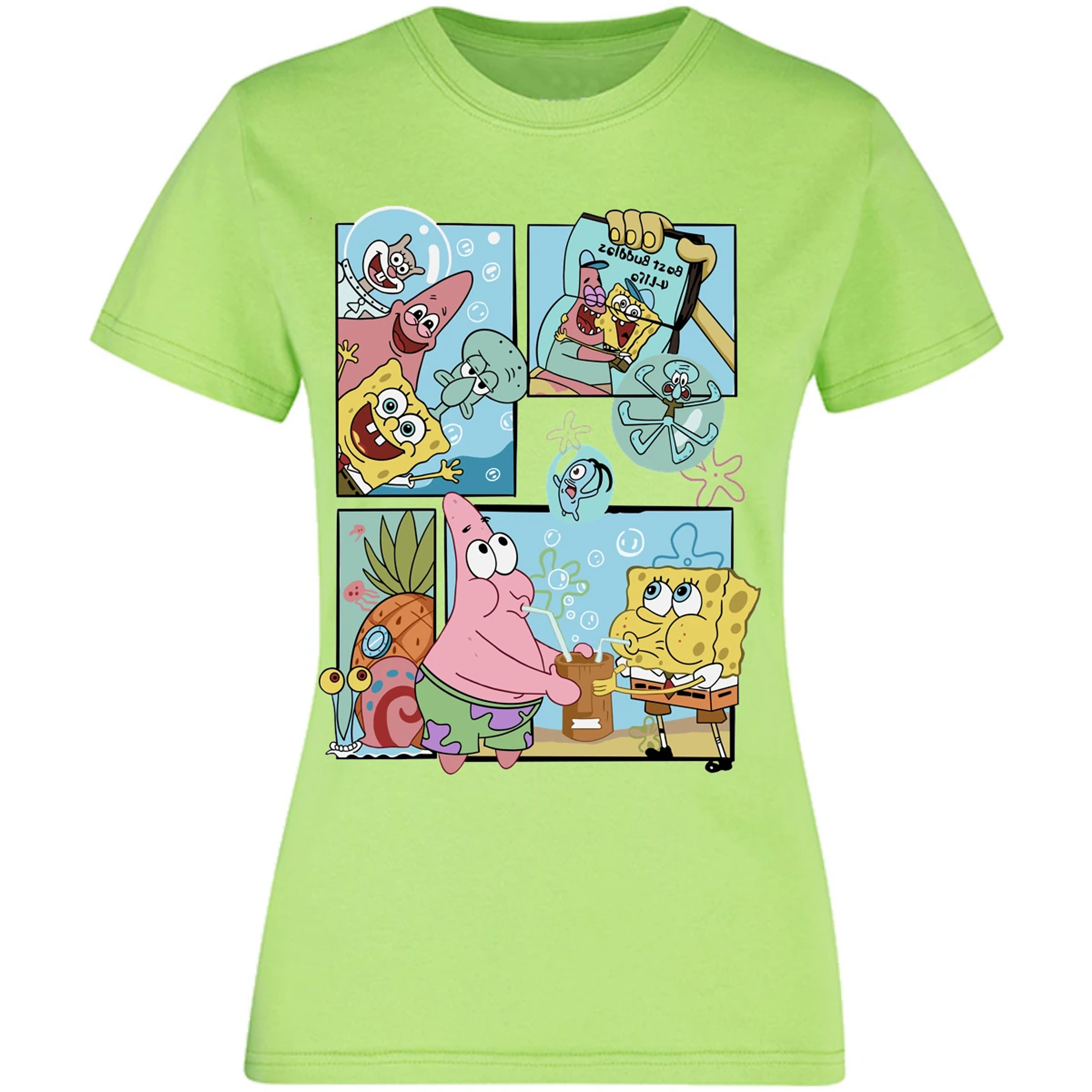 Blusa Sponge Bob Sponge Bob Blusa para Mujer 13