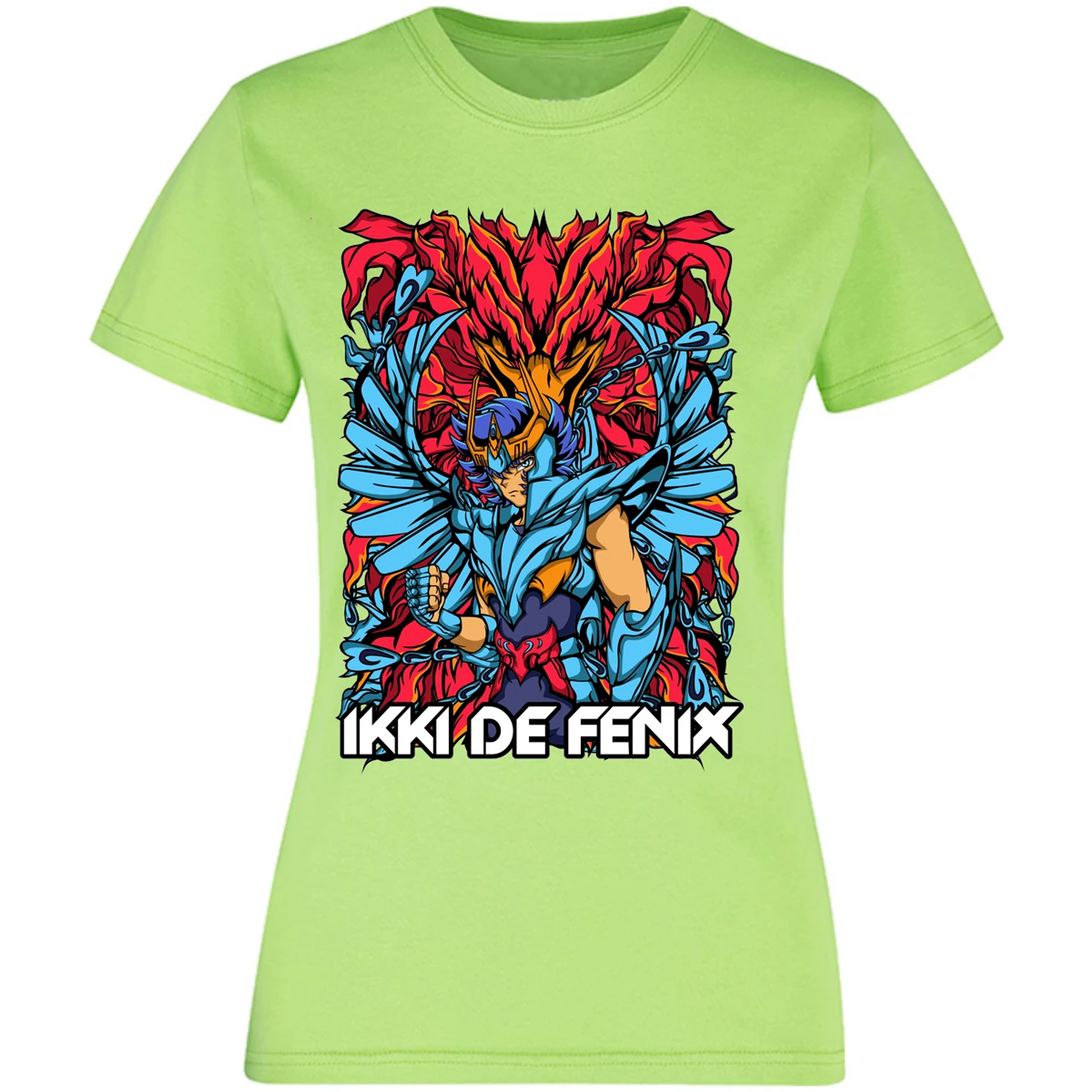 Blusa Saint Seiya Fenix Anime Blusa para Mujer 9