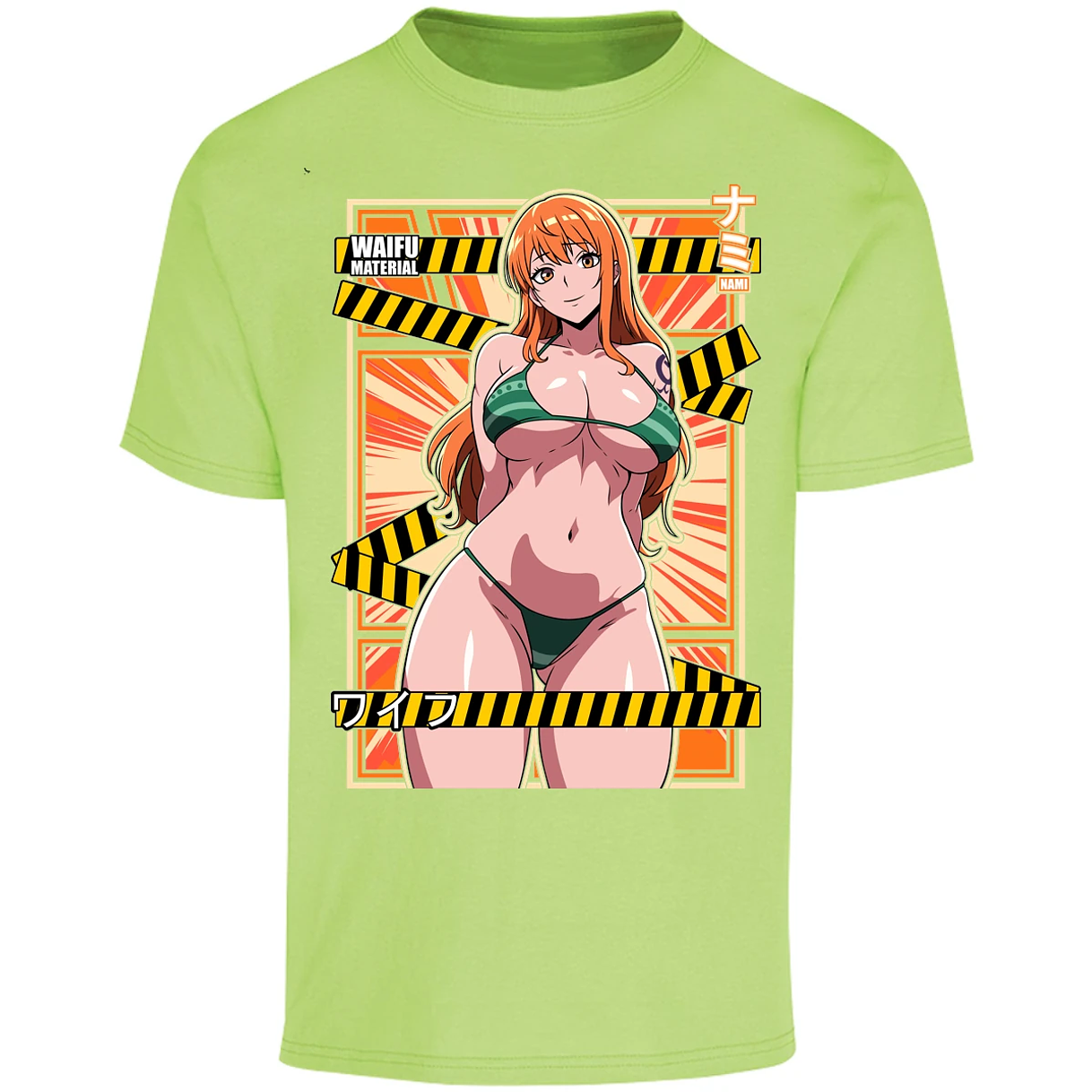 Playera One Piece Waifu Nami para Adulto 50