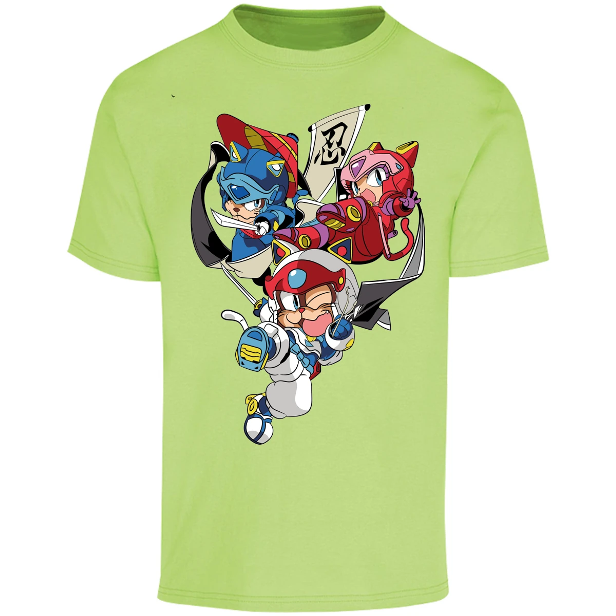 Playera Samurai Pizza Cats Samurai Pizza Cats para Adulto 7