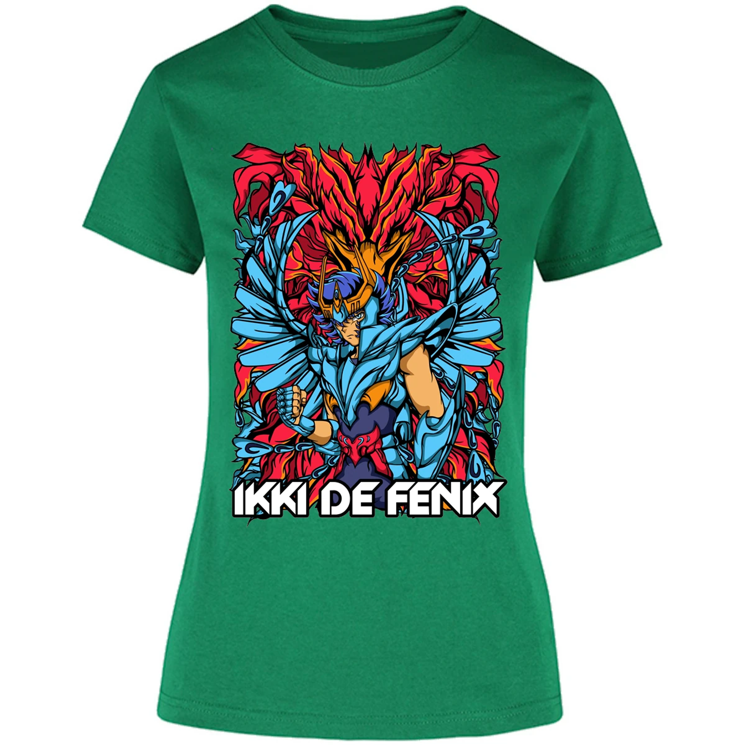 Blusa Saint Seiya Fenix Anime Blusa para Mujer 2