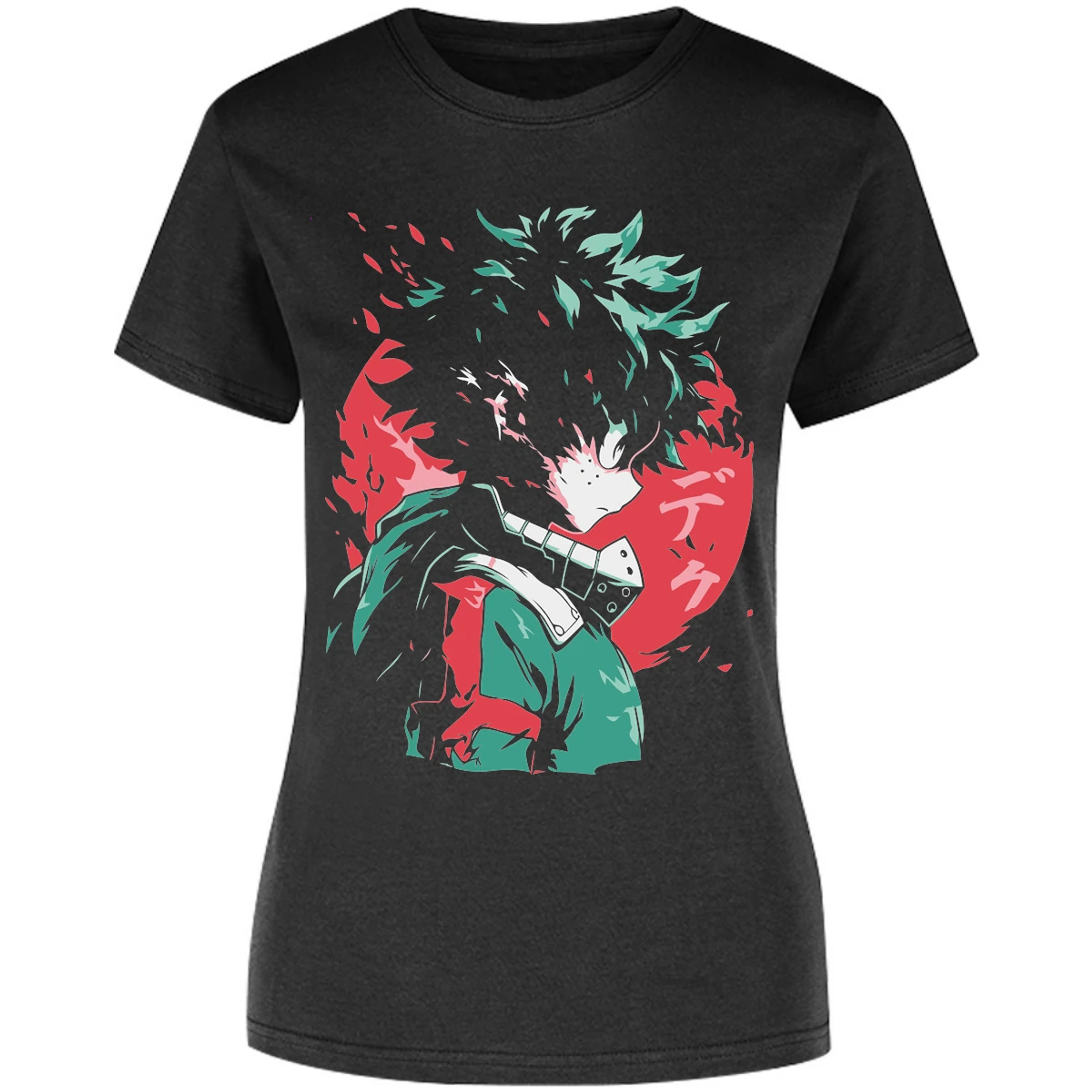 Blusa My Hero Academy Midoriya Anime Blusa para Mujer 16