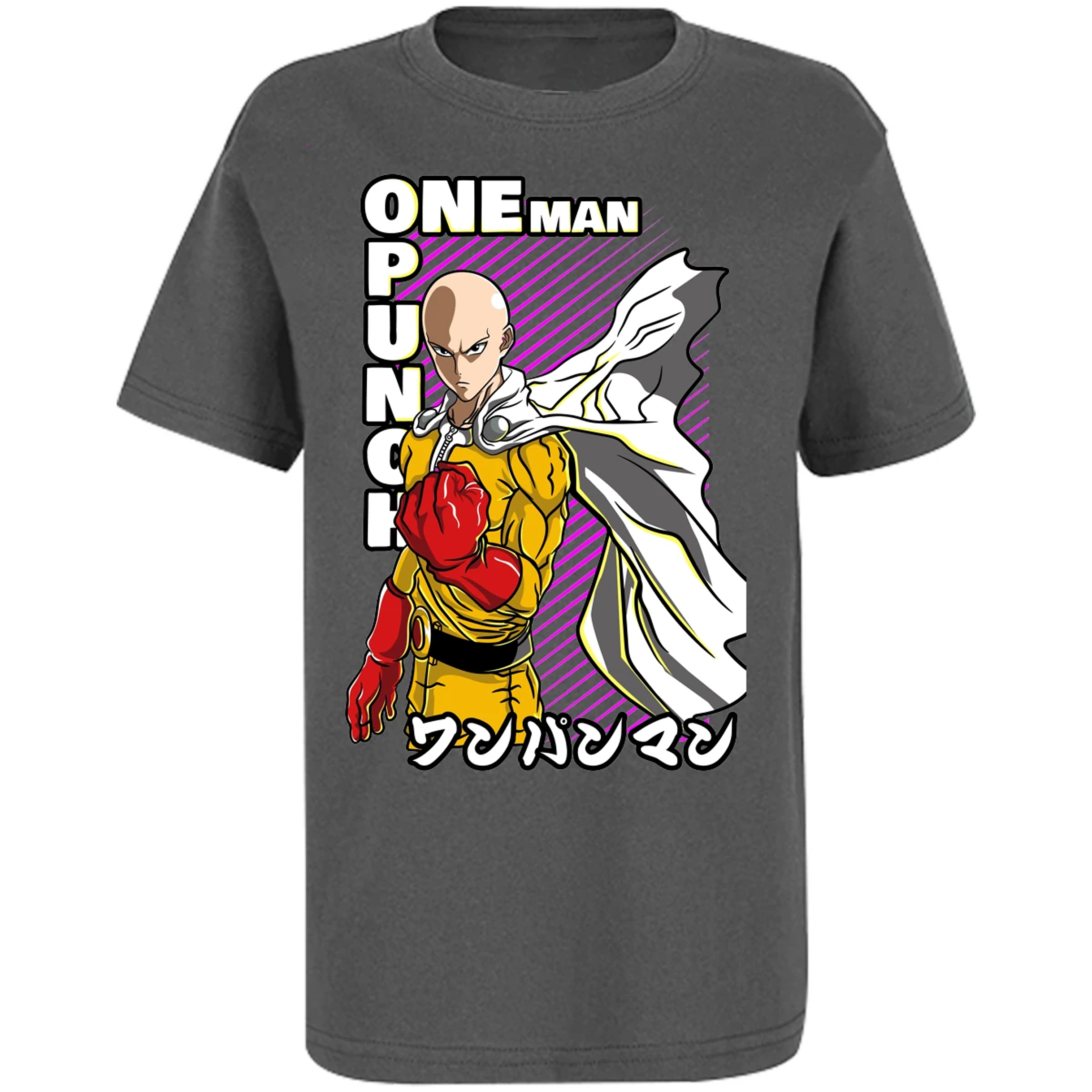 Playera One Punch Man Saitama para Niño 15