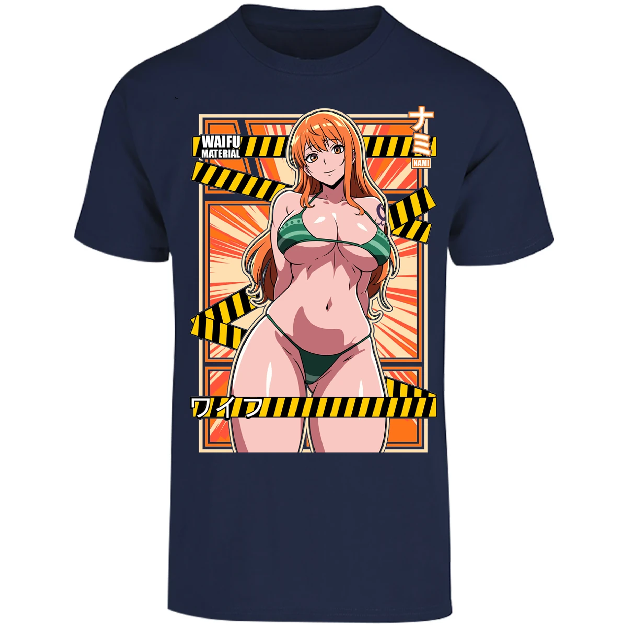 Playera One Piece Waifu Nami para Adulto 20