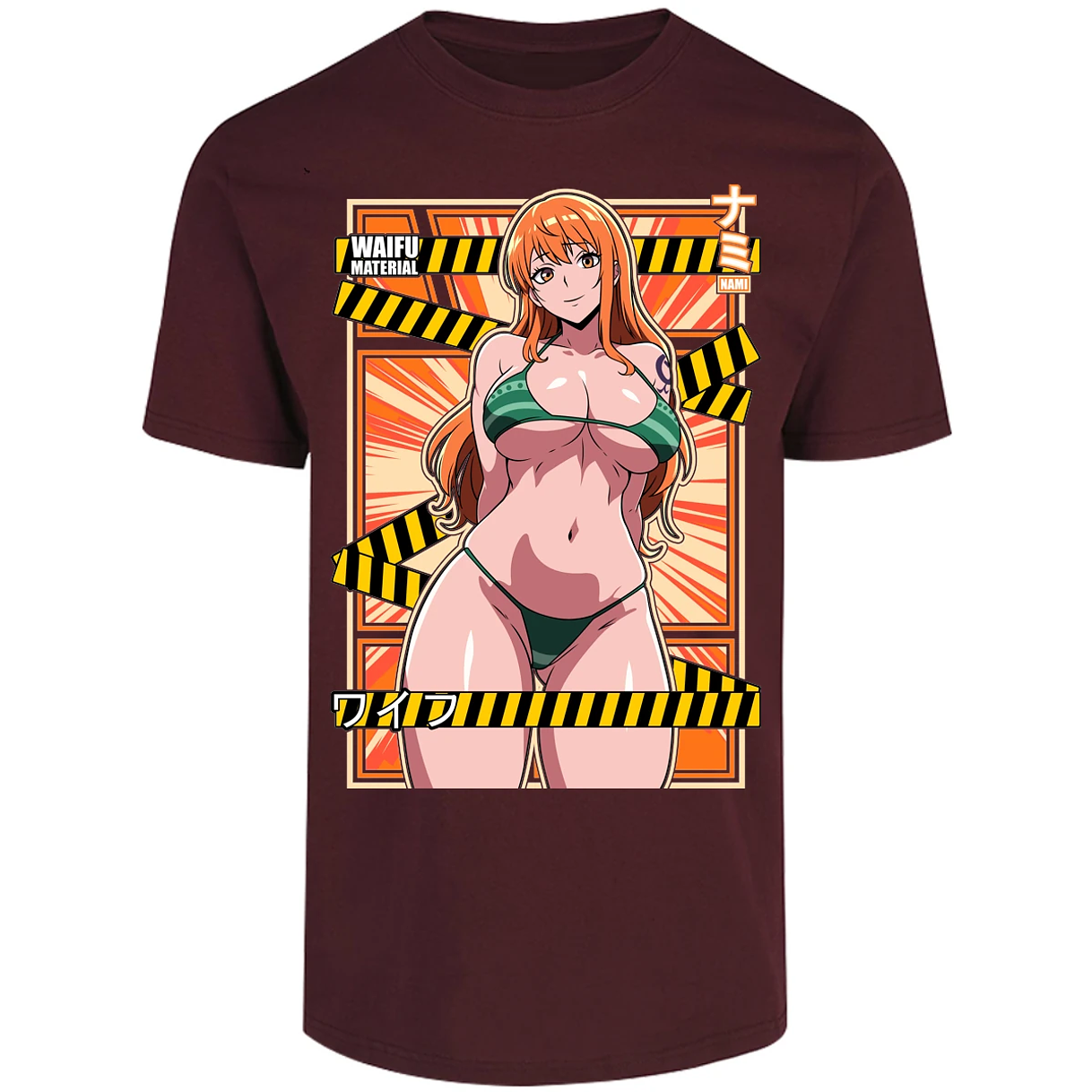Playera One Piece Waifu Nami para Adulto 36